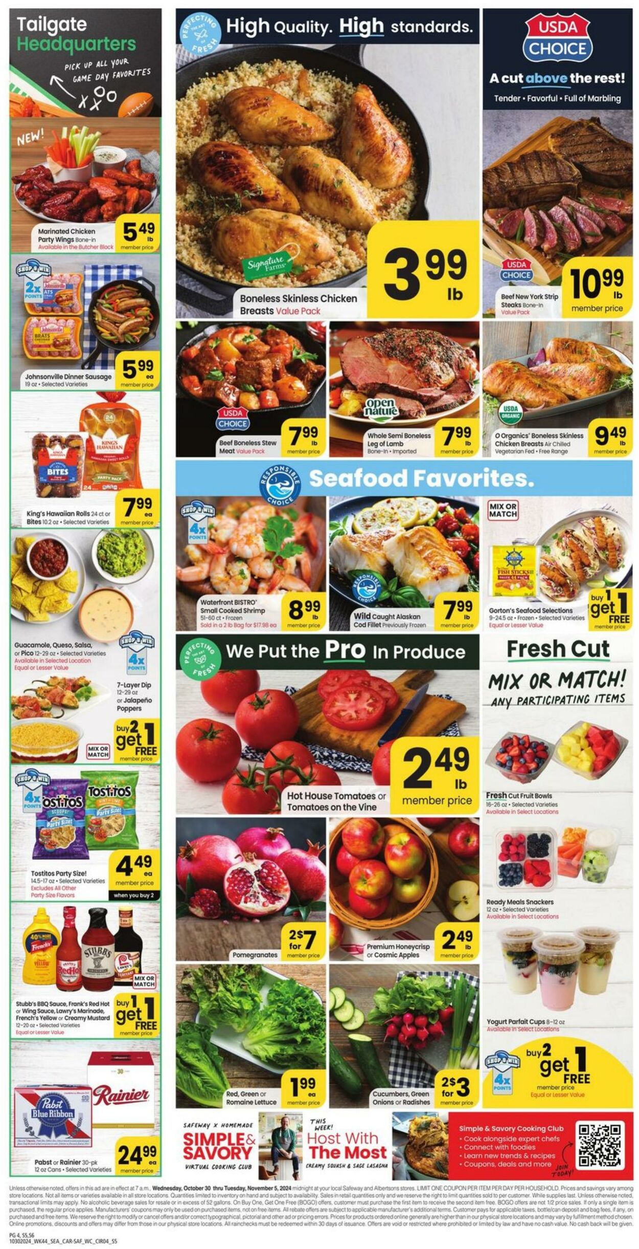 Weekly ad Carrs 10/30/2024 - 11/05/2024