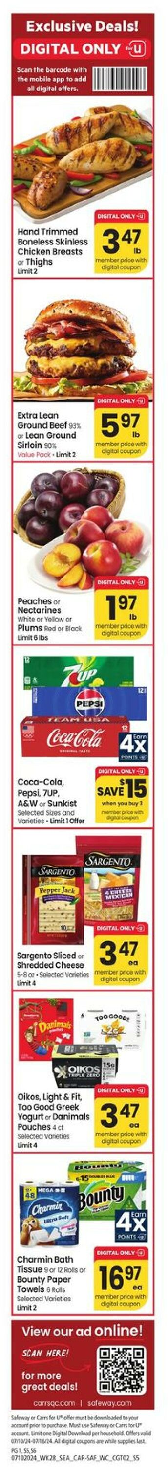 Weekly ad Carrs 07/10/2024 - 07/16/2024