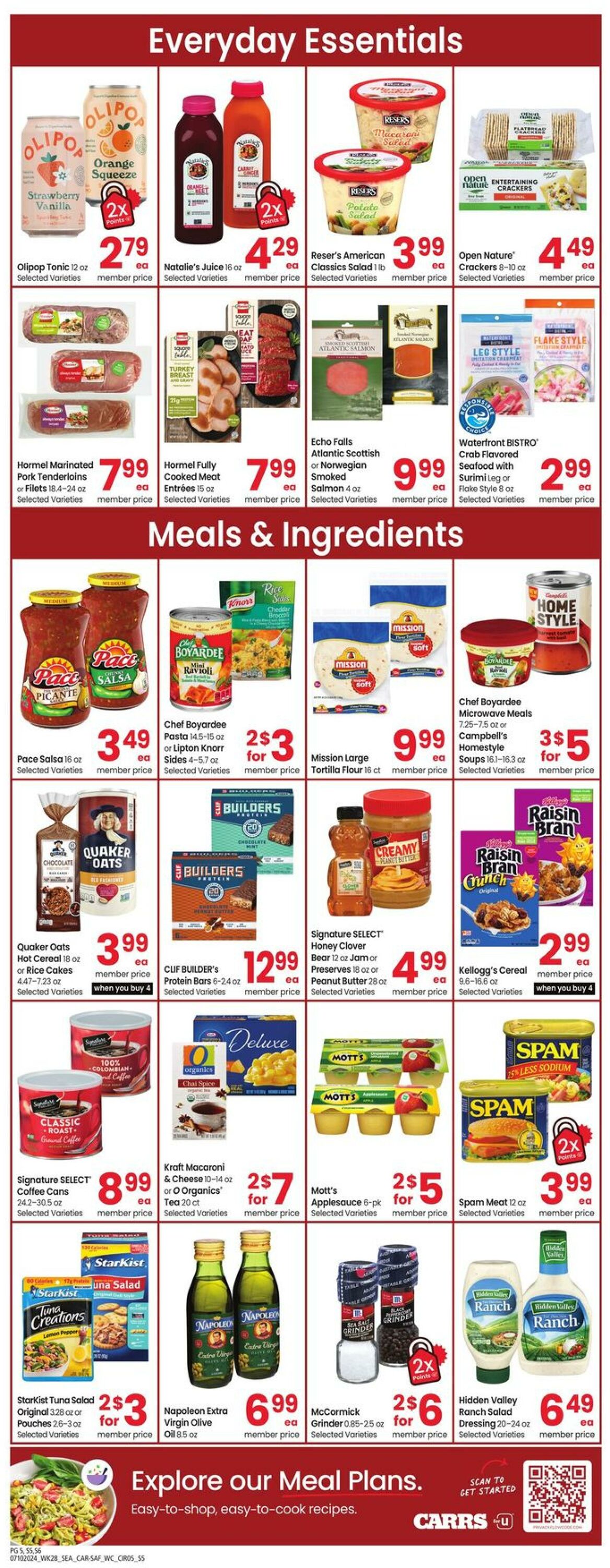 Weekly ad Carrs 07/10/2024 - 07/16/2024