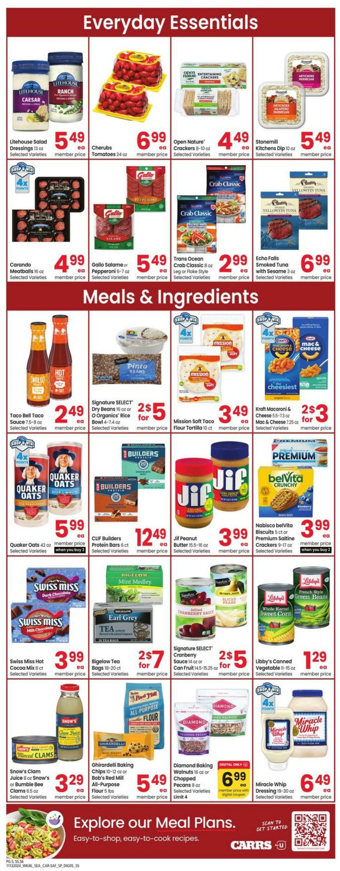 Weekly ad Carrs 11/13/2024 - 11/19/2024