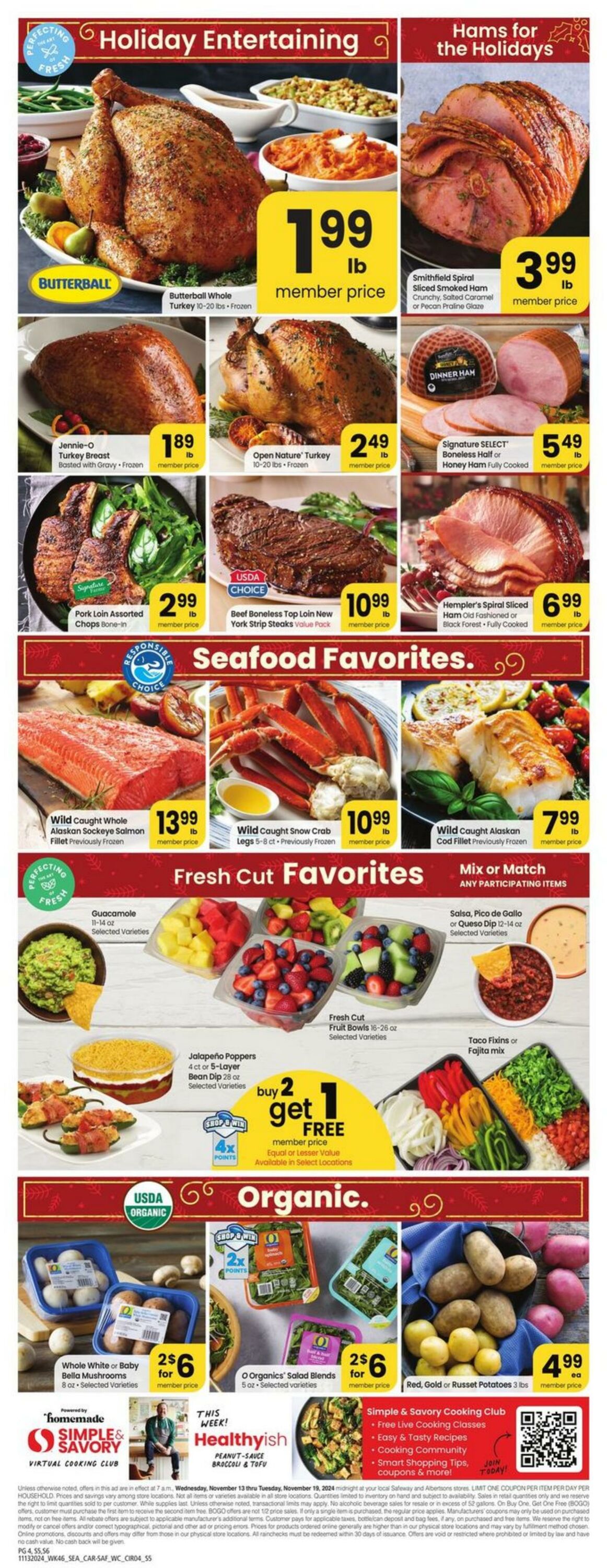 Weekly ad Carrs 11/13/2024 - 11/19/2024