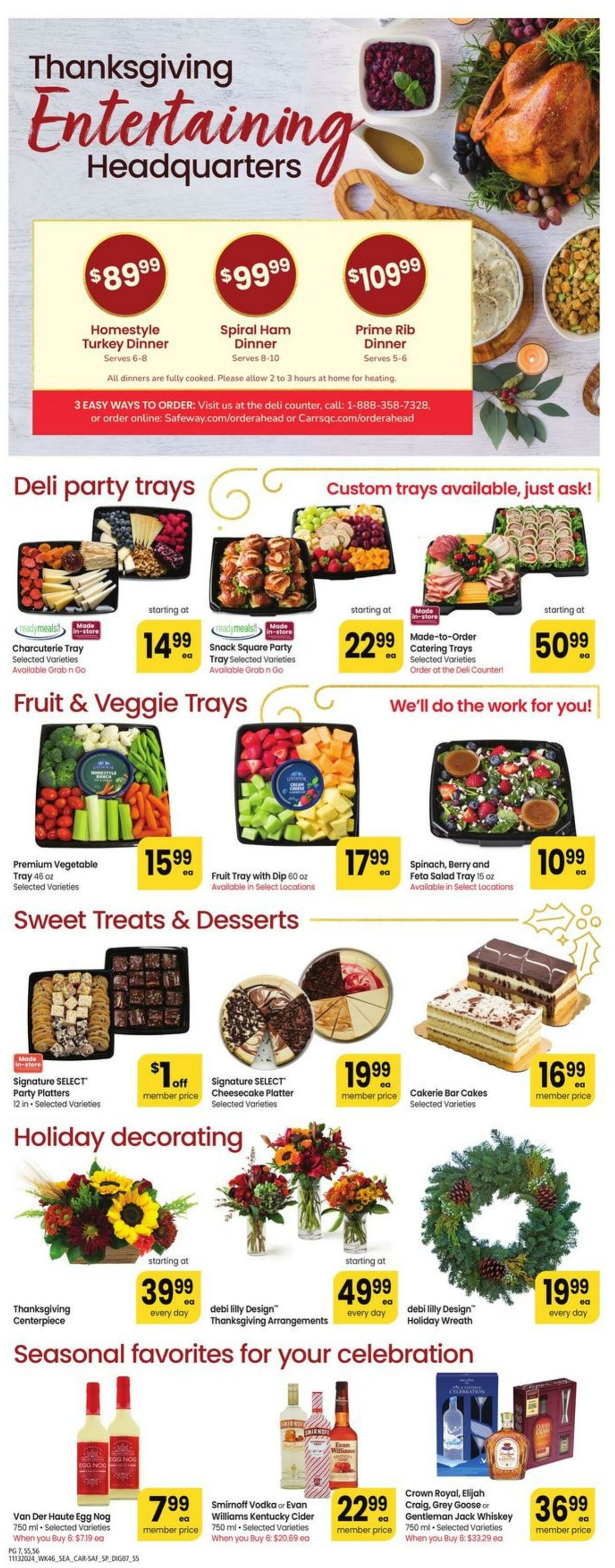 Weekly ad Carrs 11/13/2024 - 11/19/2024