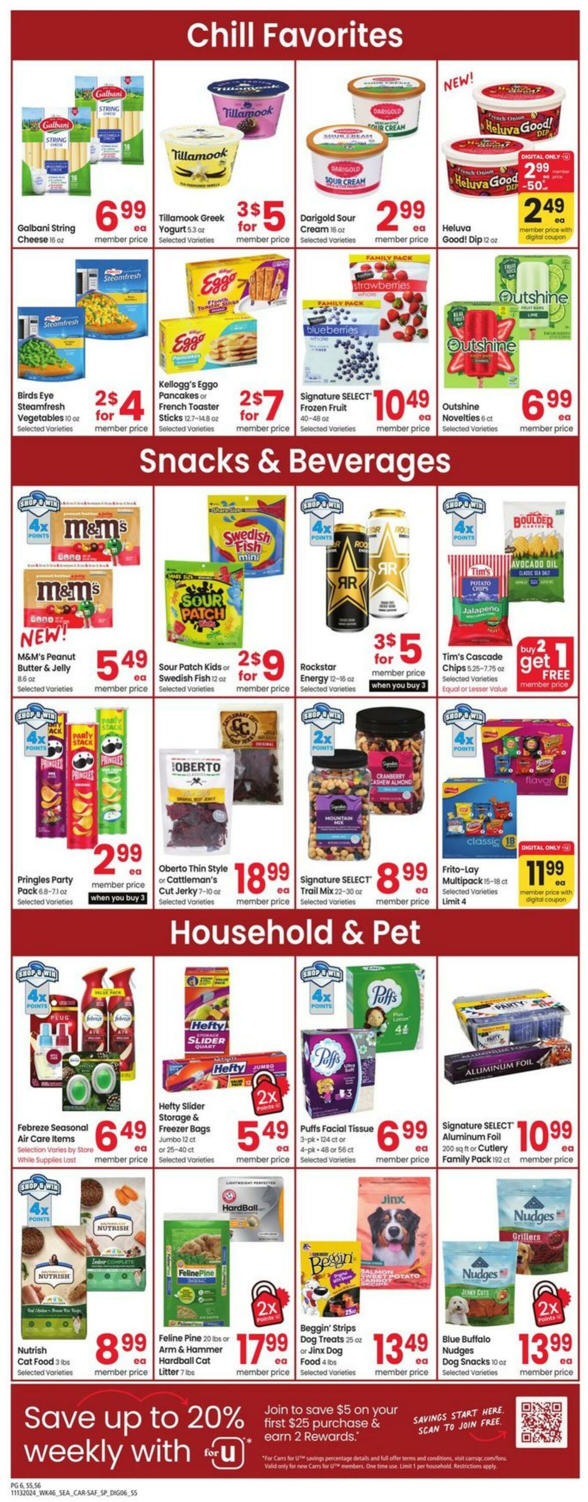 Weekly ad Carrs 11/13/2024 - 11/19/2024