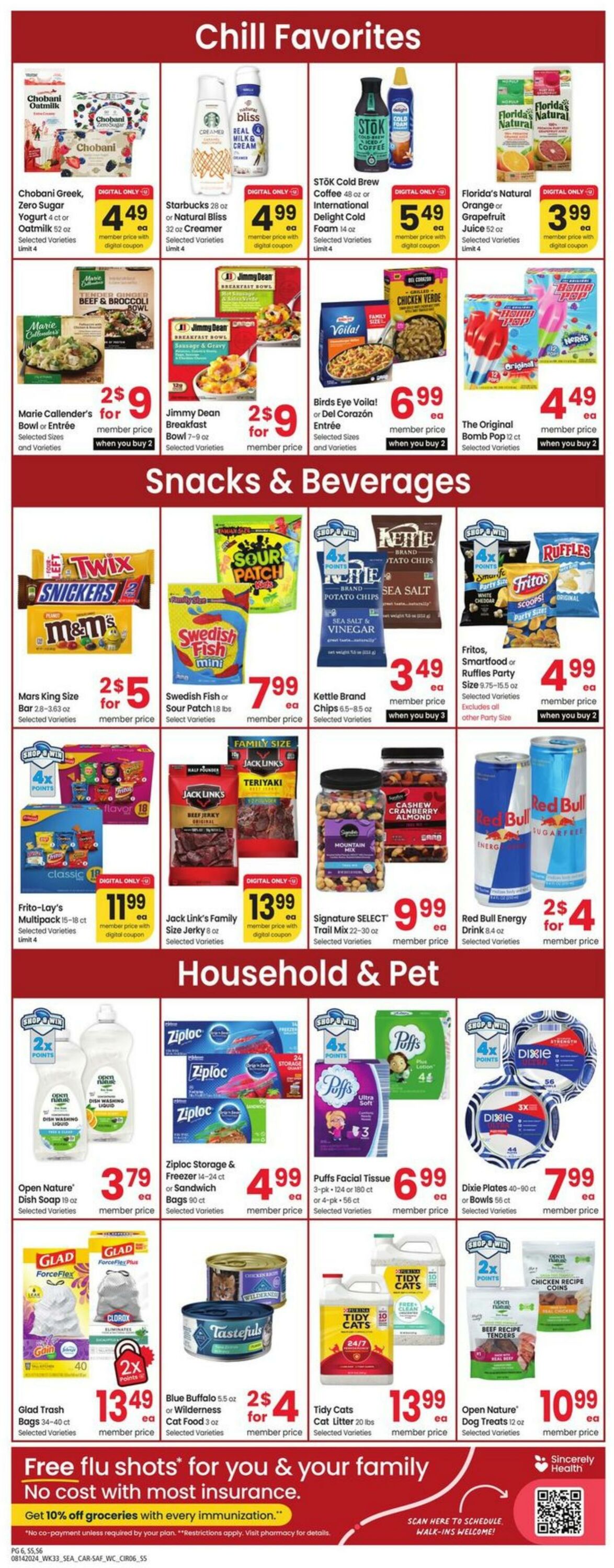 Weekly ad Carrs 08/14/2024 - 08/20/2024