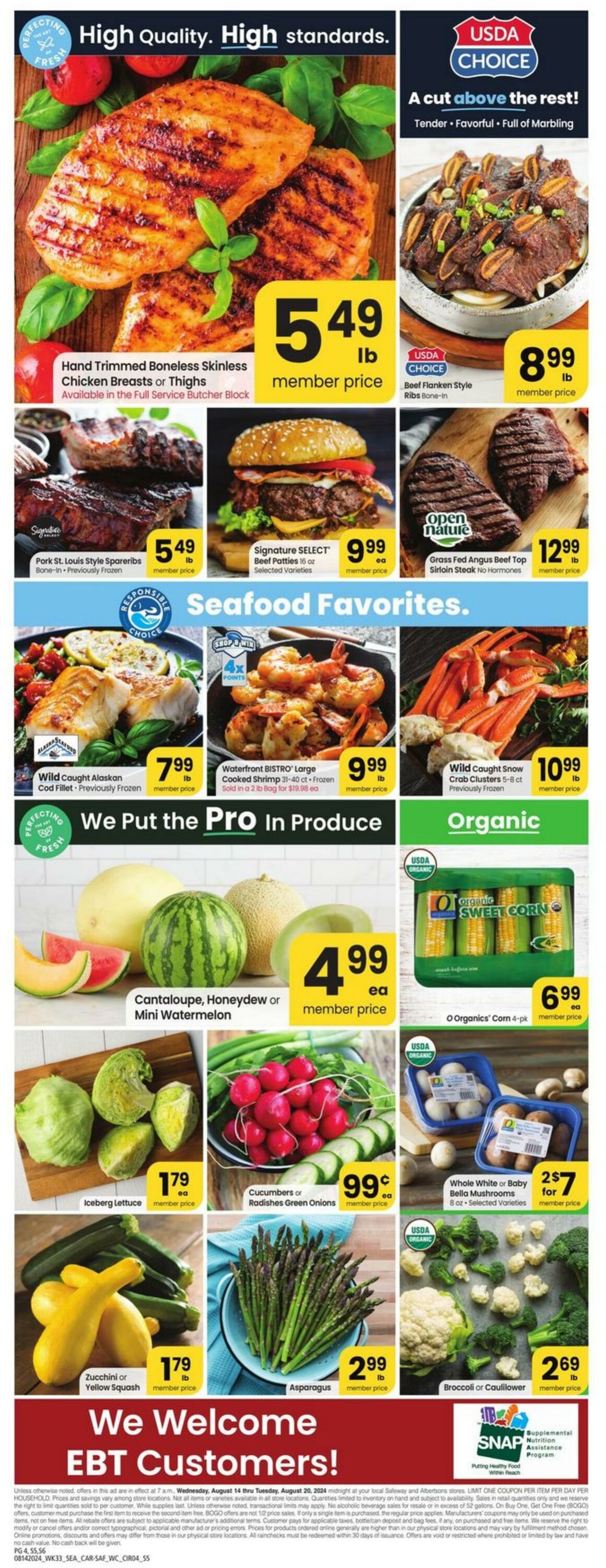 Weekly ad Carrs 08/14/2024 - 08/20/2024