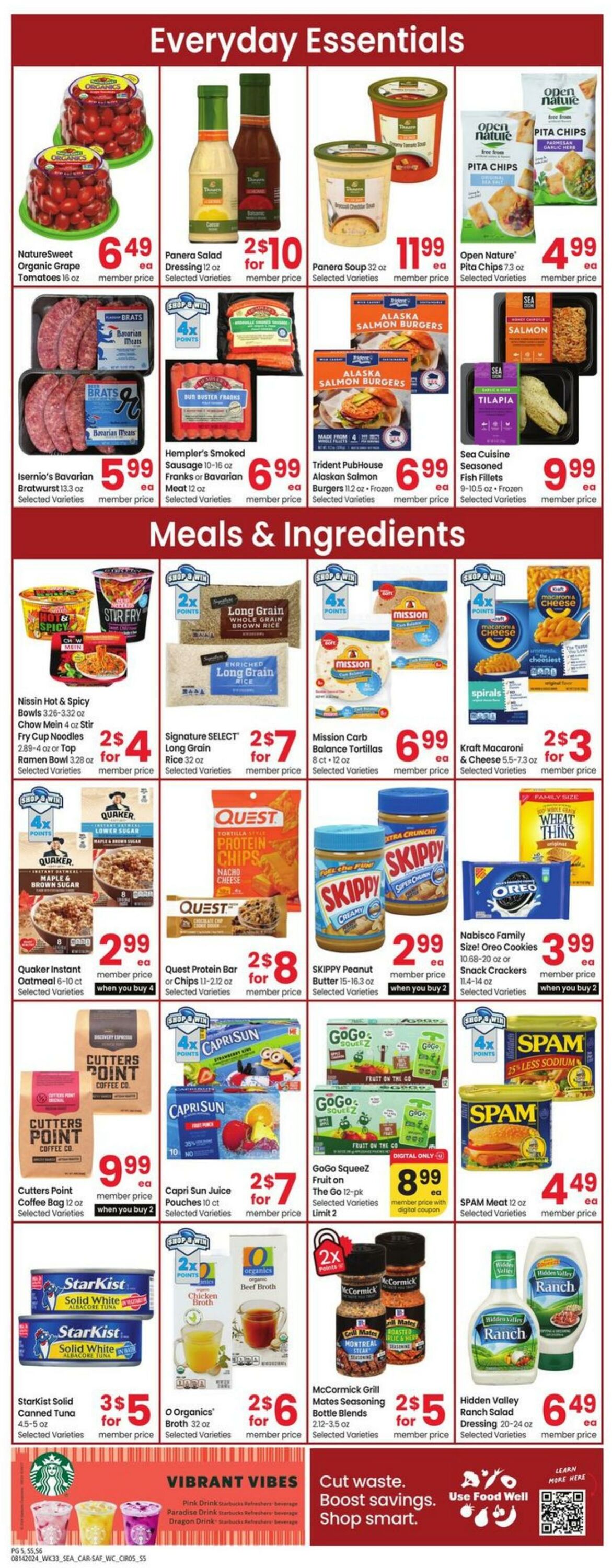 Weekly ad Carrs 08/14/2024 - 08/20/2024