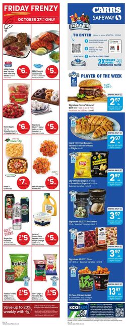 Weekly ad Carrs 10/25/2023 - 10/31/2023