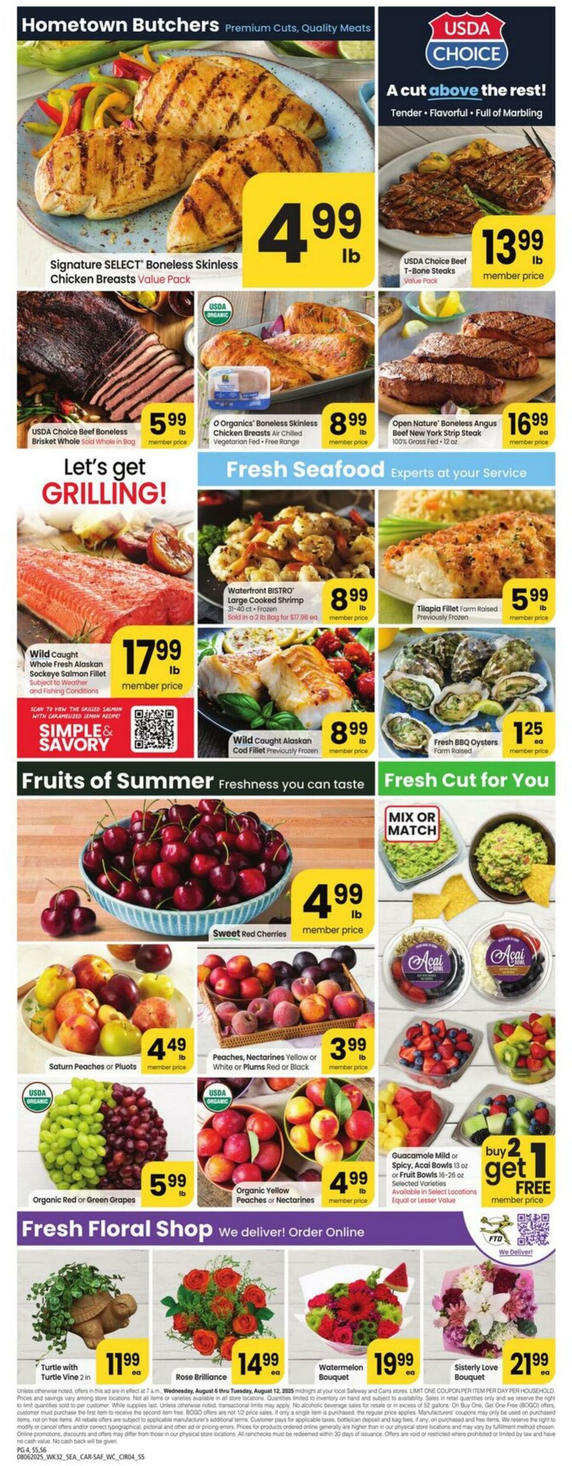 Weekly ad Carrs 08/06/2025 - 08/12/2025