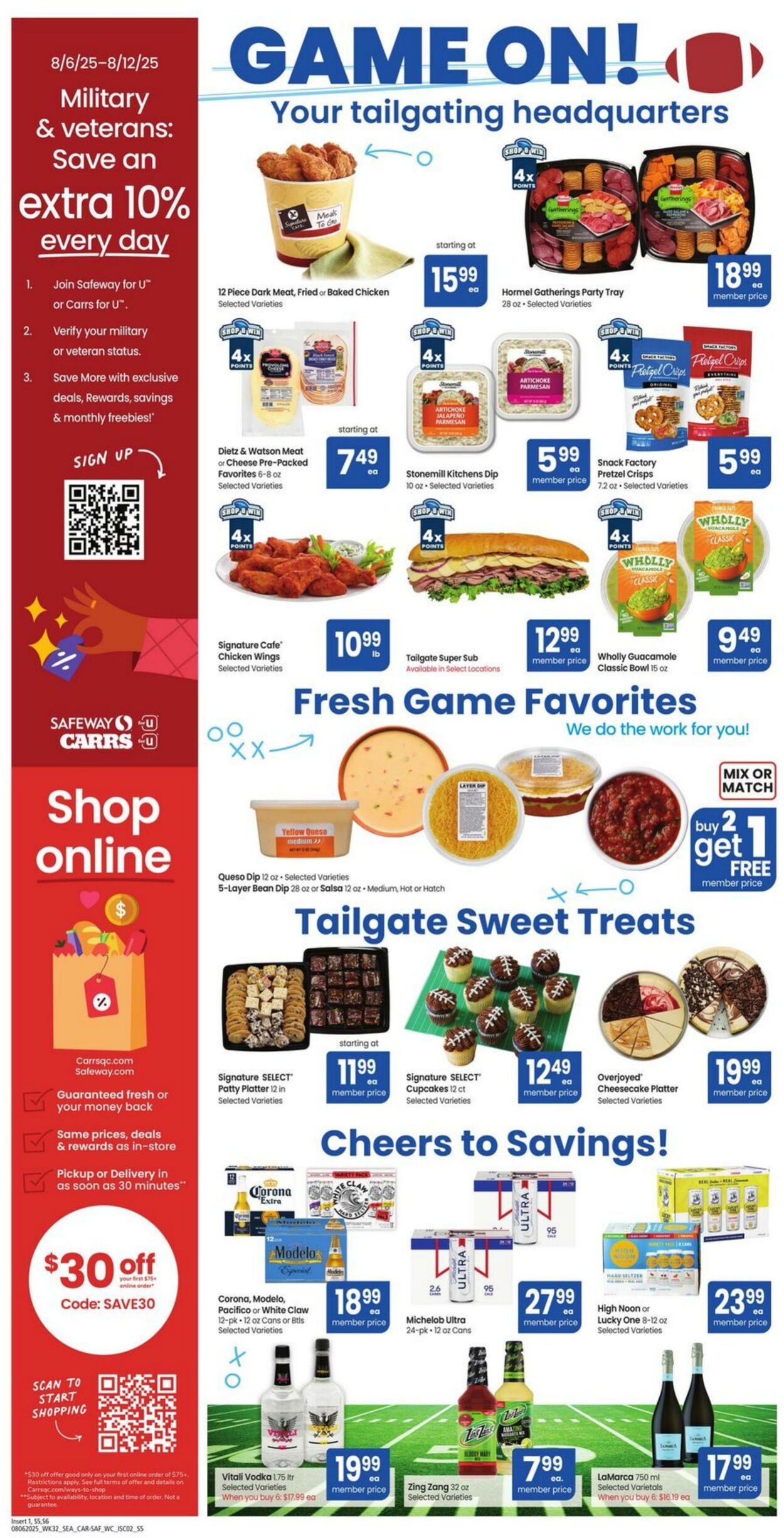 Weekly ad Carrs 08/06/2025 - 08/12/2025
