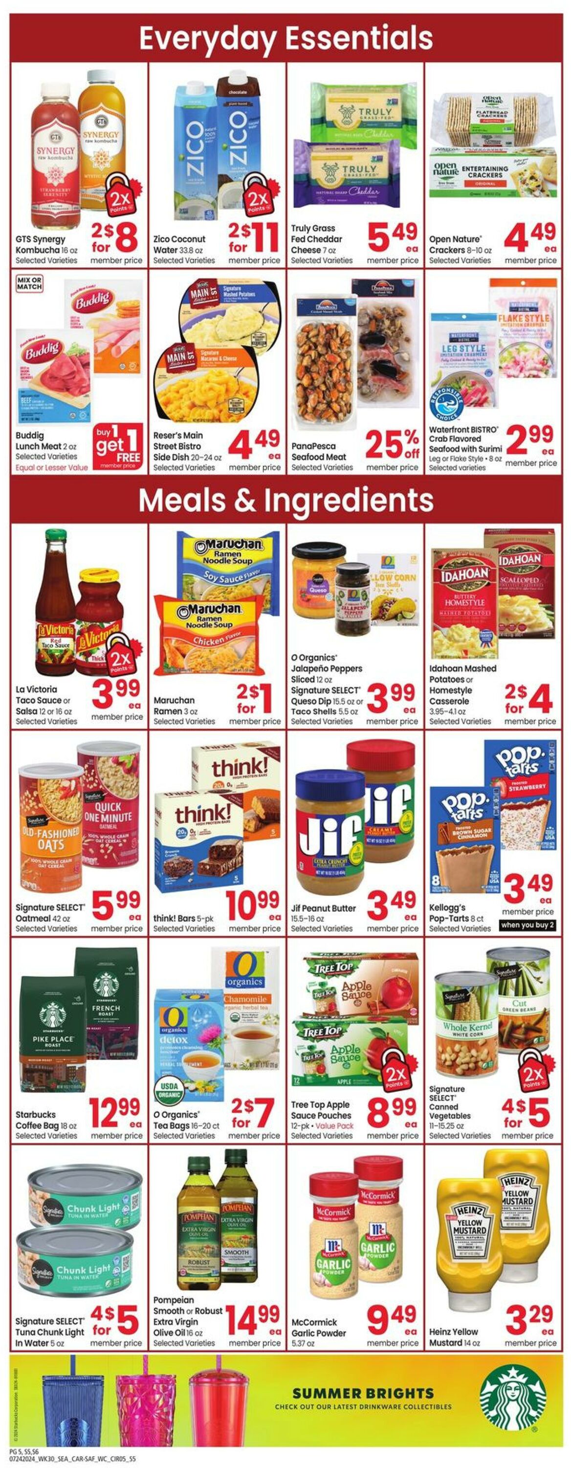 Weekly ad Carrs 07/24/2024 - 07/30/2024