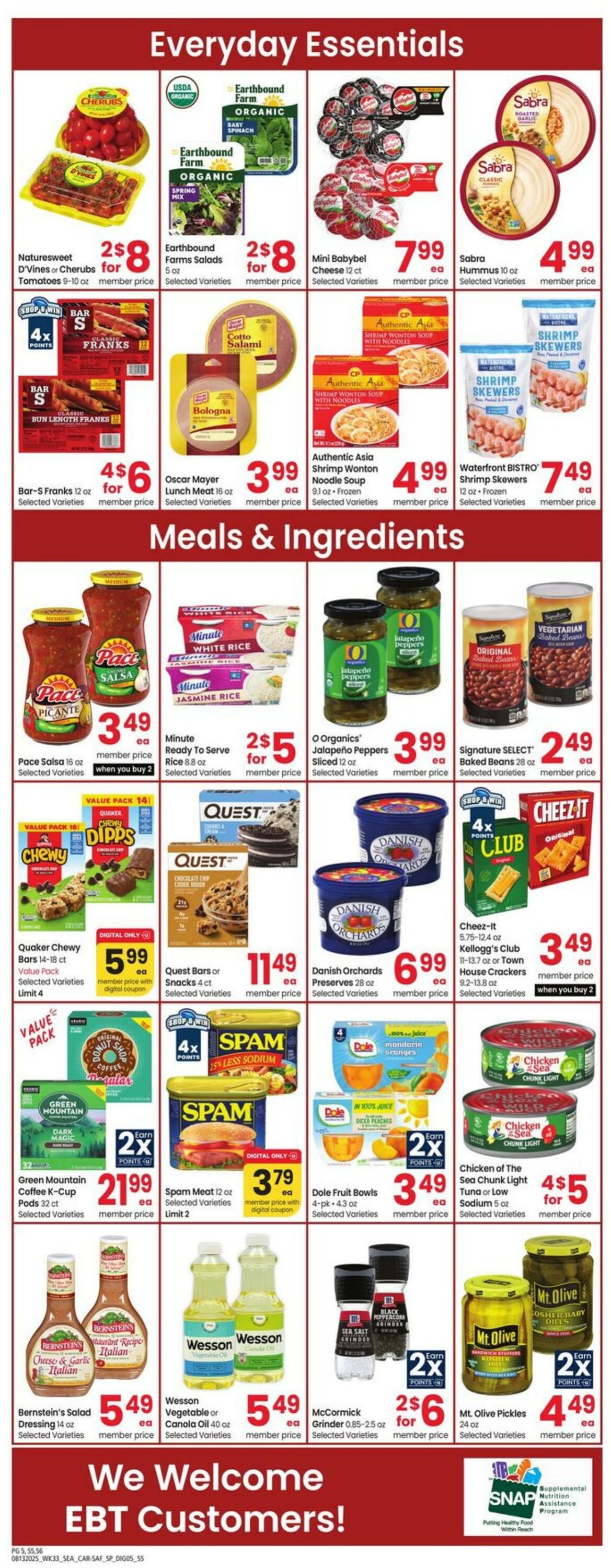 Weekly ad Carrs 08/13/2025 - 08/19/2025