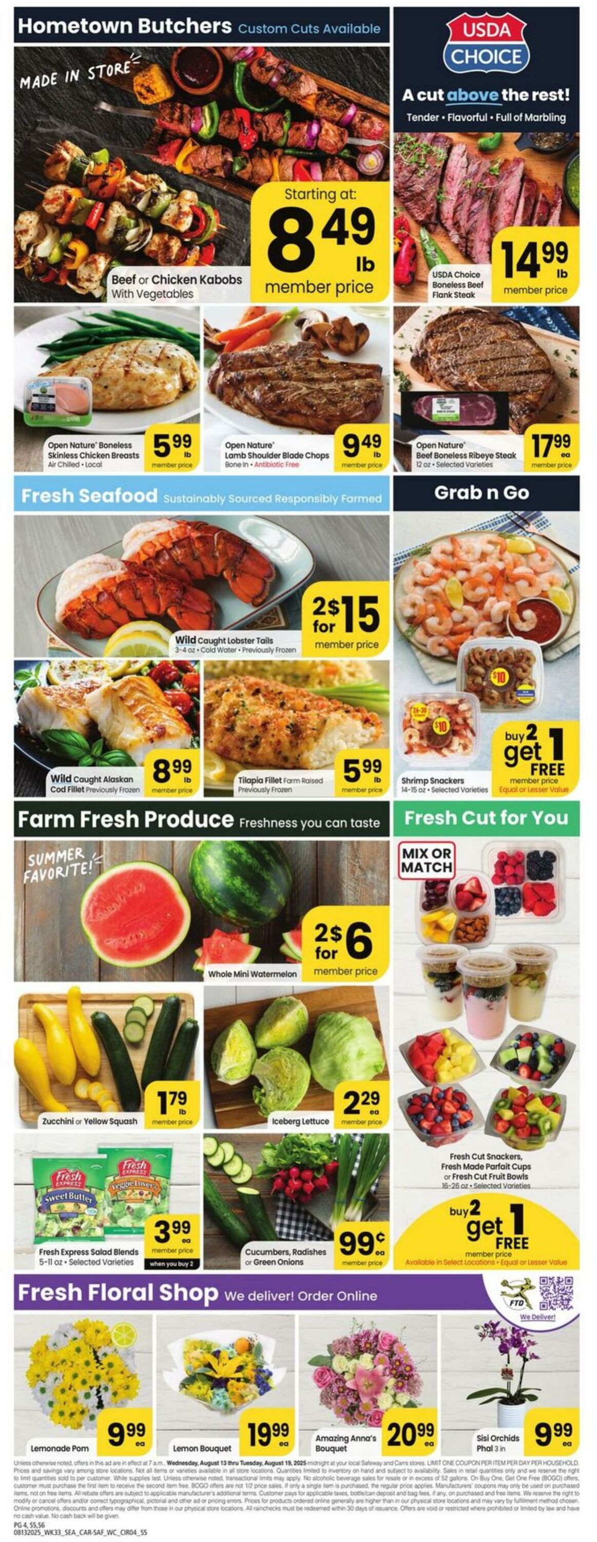 Weekly ad Carrs 08/13/2025 - 08/19/2025