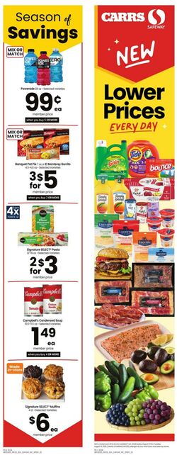 Weekly ad Carrs 08/13/2025 - 08/19/2025