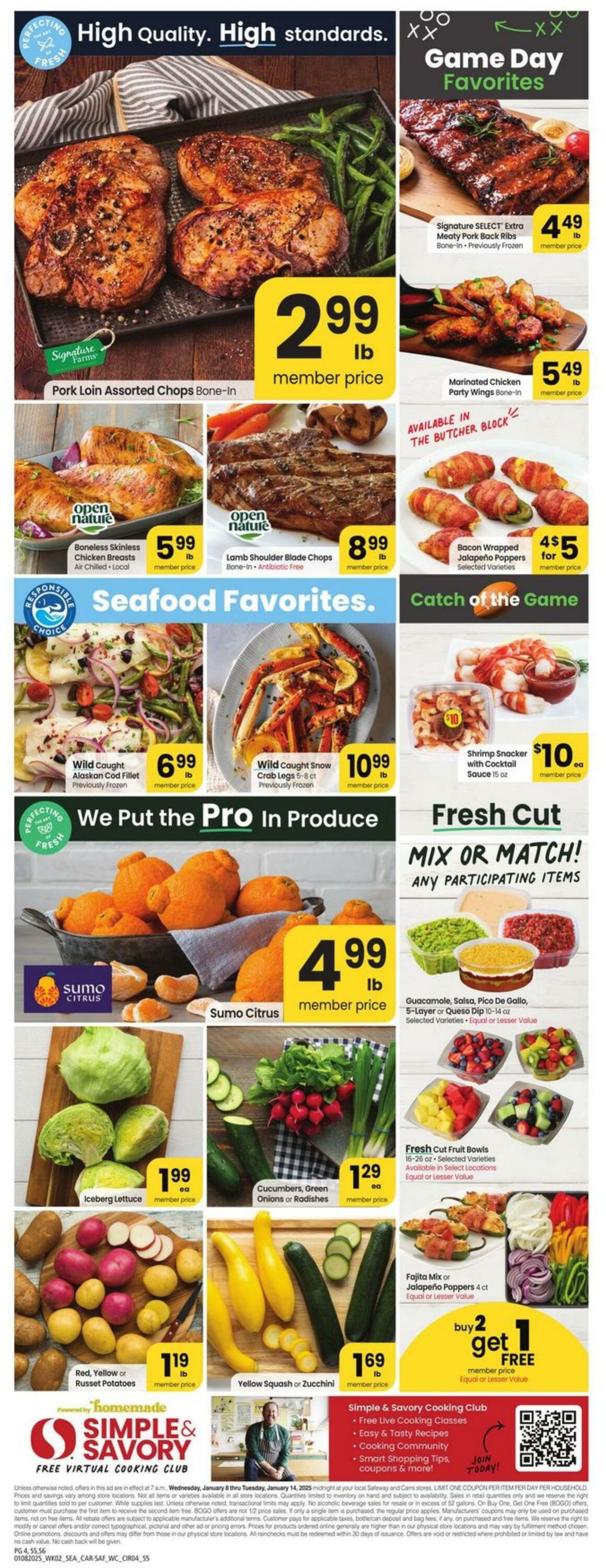 Weekly ad Carrs 01/08/2025 - 01/14/2025