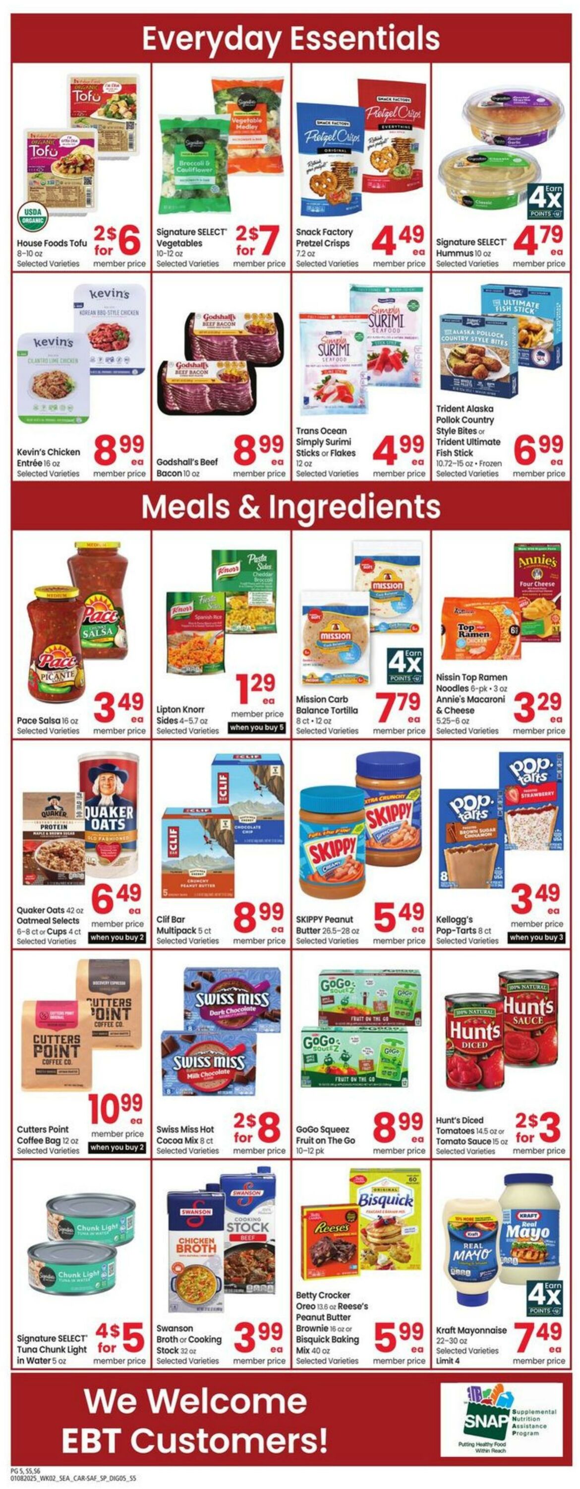 Weekly ad Carrs 01/08/2025 - 01/14/2025