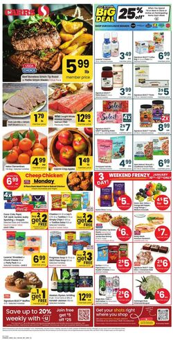 Weekly ad Carrs 12/02/2024 - 01/05/2025