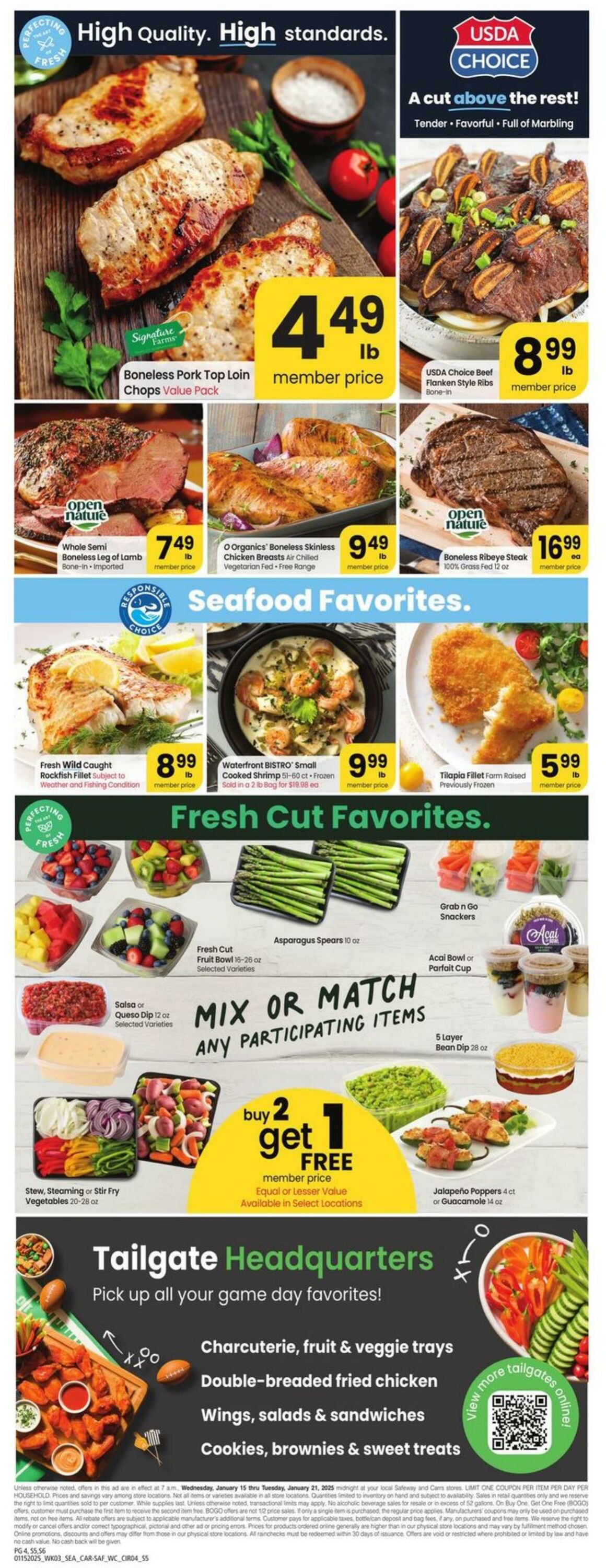 Weekly ad Carrs 01/15/2025 - 01/21/2025