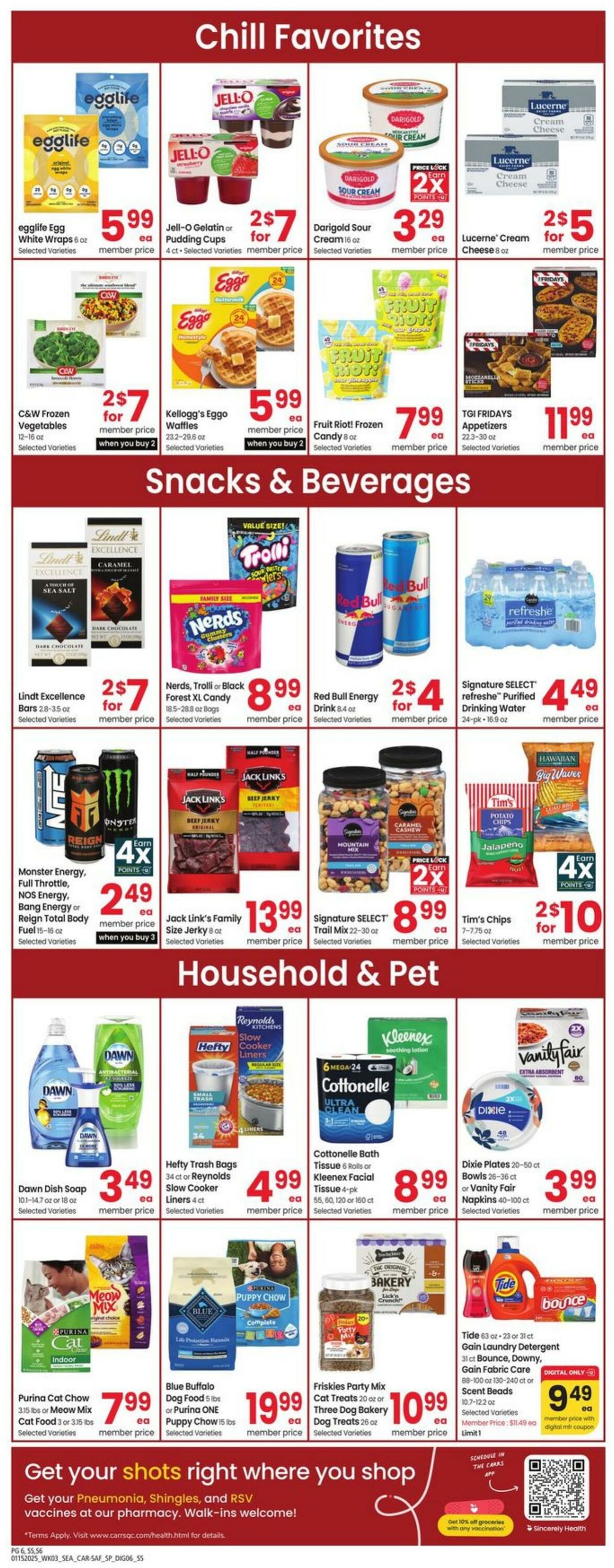 Weekly ad Carrs 01/15/2025 - 01/21/2025