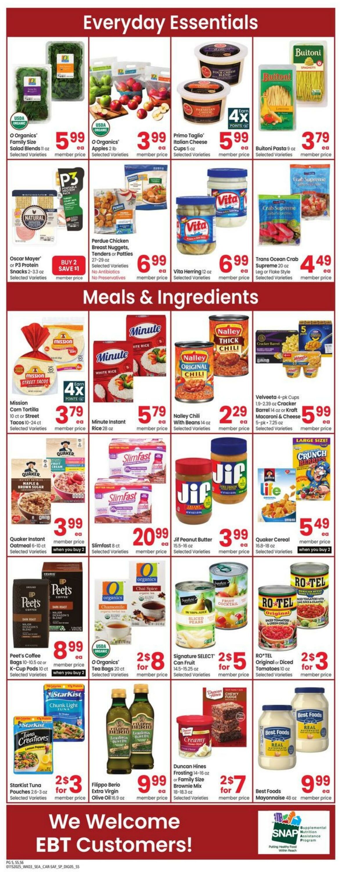 Weekly ad Carrs 01/15/2025 - 01/21/2025