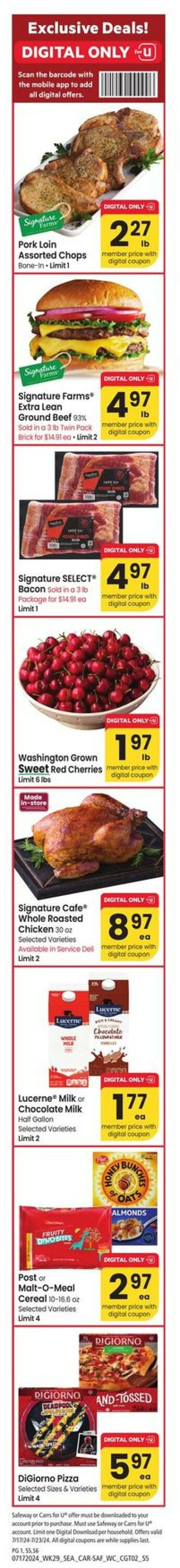 Weekly ad Carrs 07/17/2024 - 07/23/2024