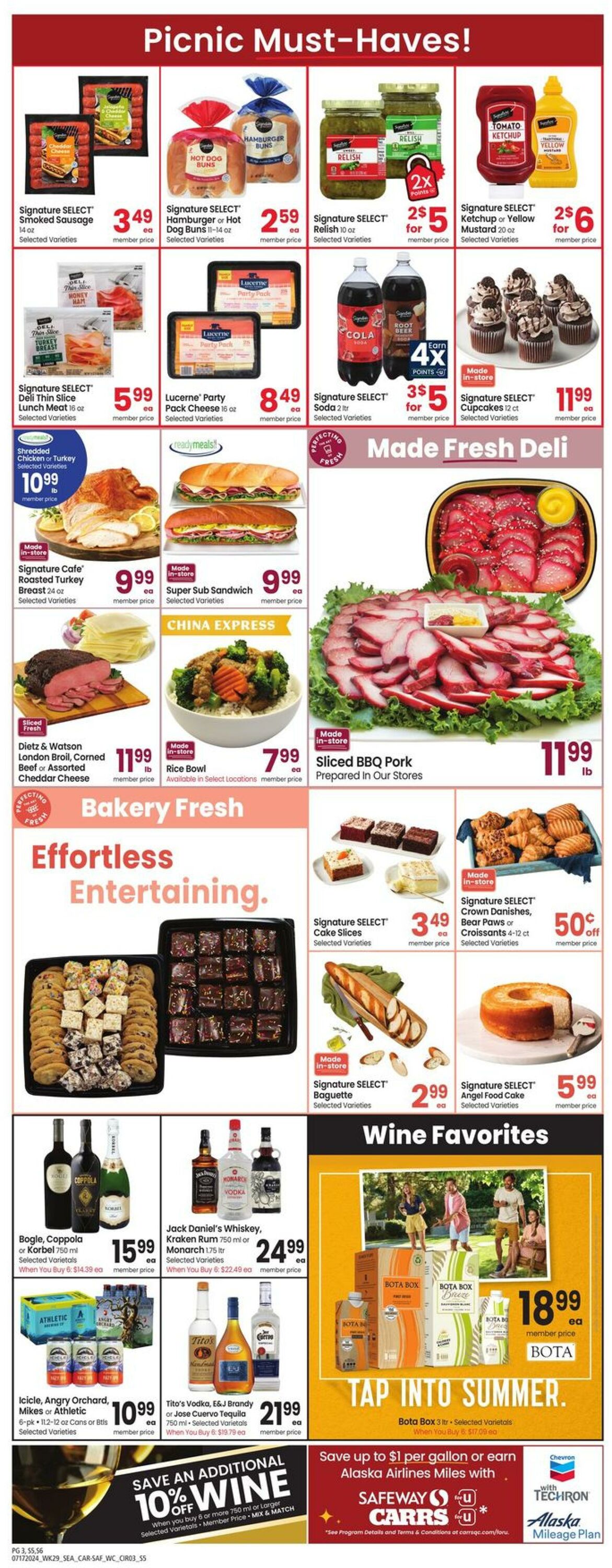 Weekly ad Carrs 07/17/2024 - 07/23/2024