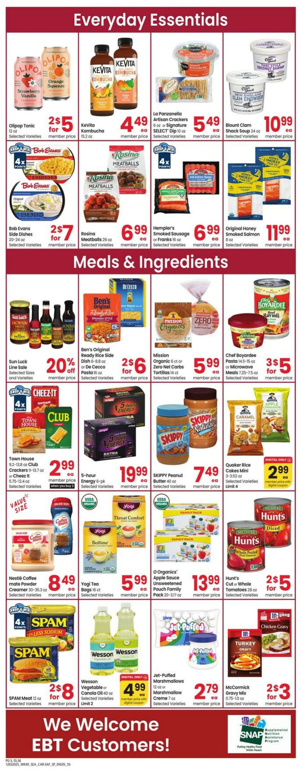 Weekly ad Carrs 12/03/2025 - 12/09/2025