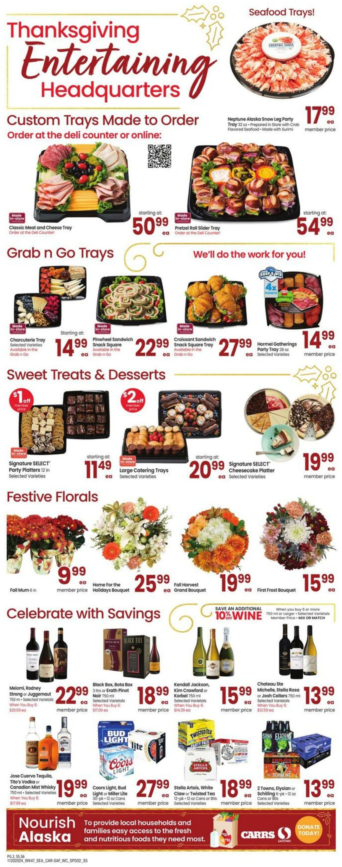 Weekly ad Carrs 11/20/2024 - 11/28/2024