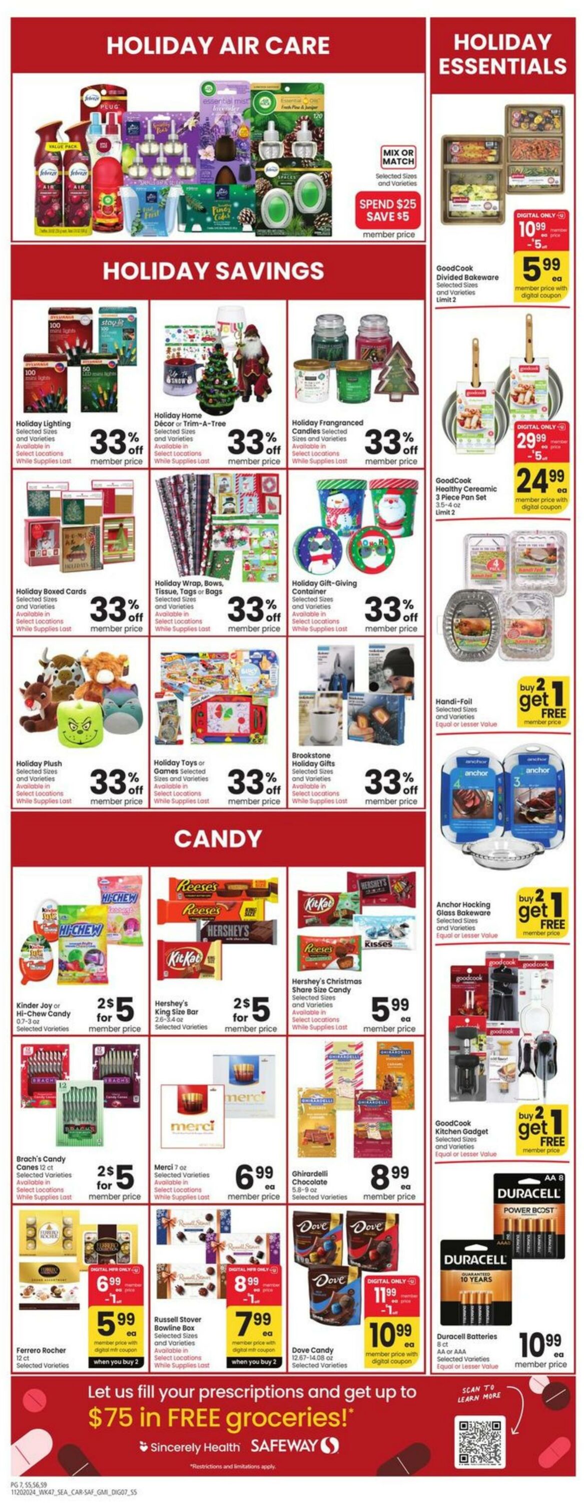 Weekly ad Carrs 11/20/2024 - 11/28/2024