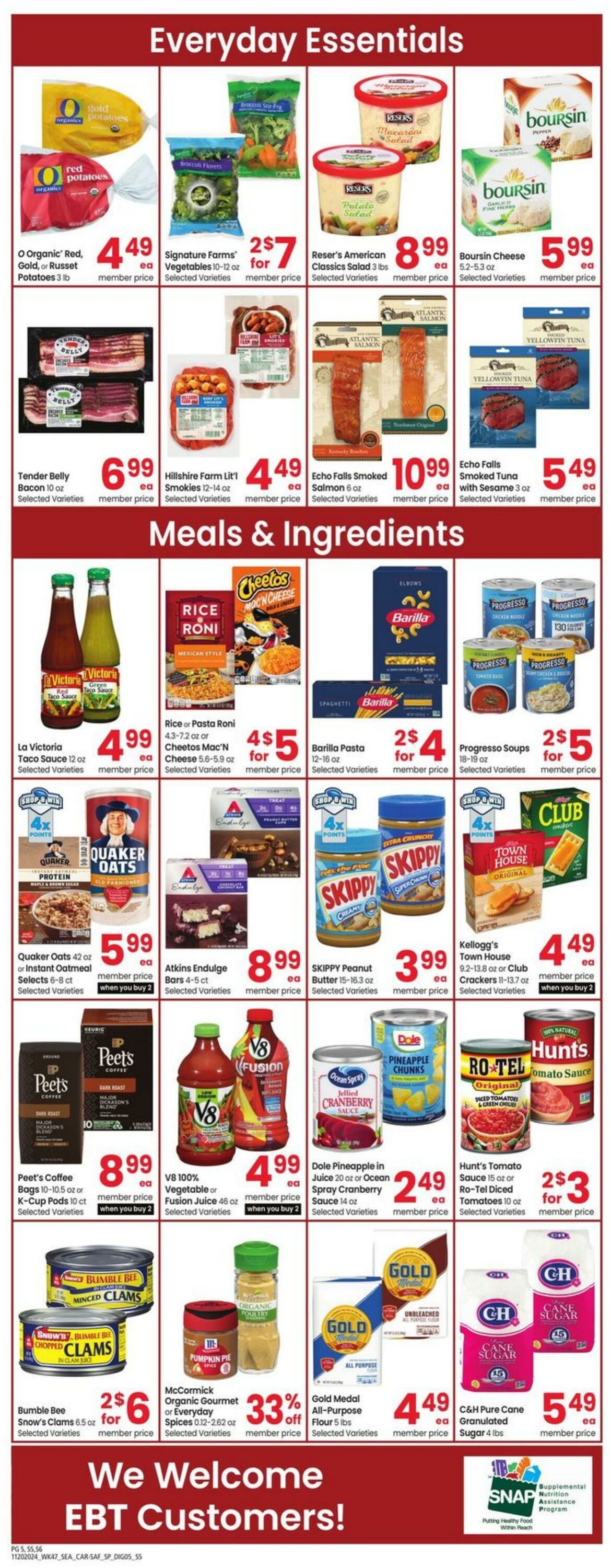 Weekly ad Carrs 11/20/2024 - 11/28/2024