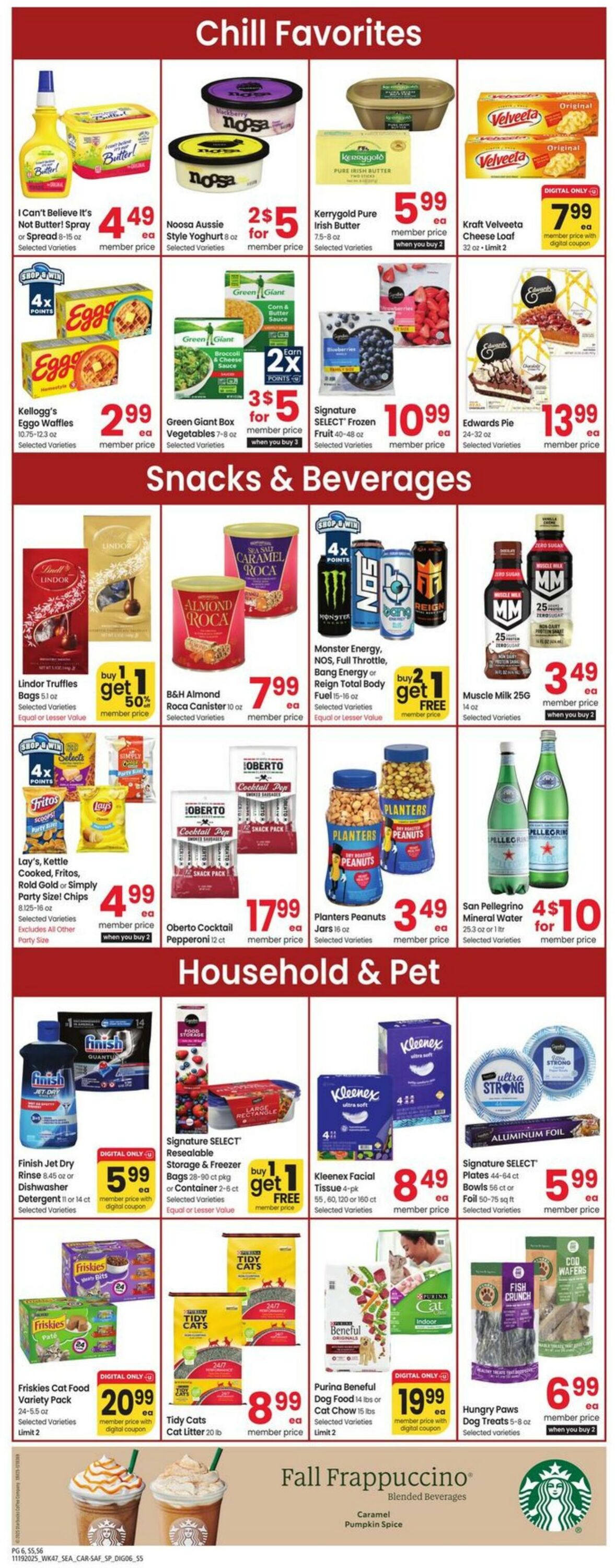Weekly ad Carrs 11/19/2025 - 11/27/2025