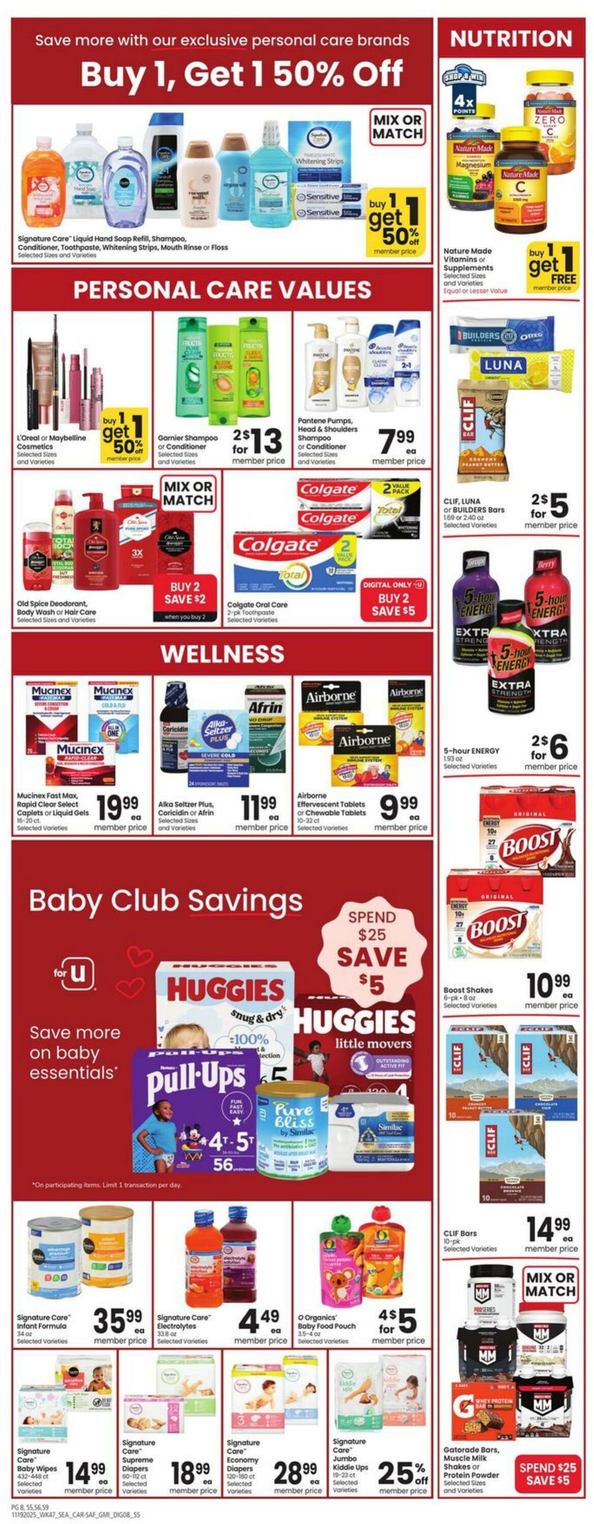 Weekly ad Carrs 11/19/2025 - 11/27/2025