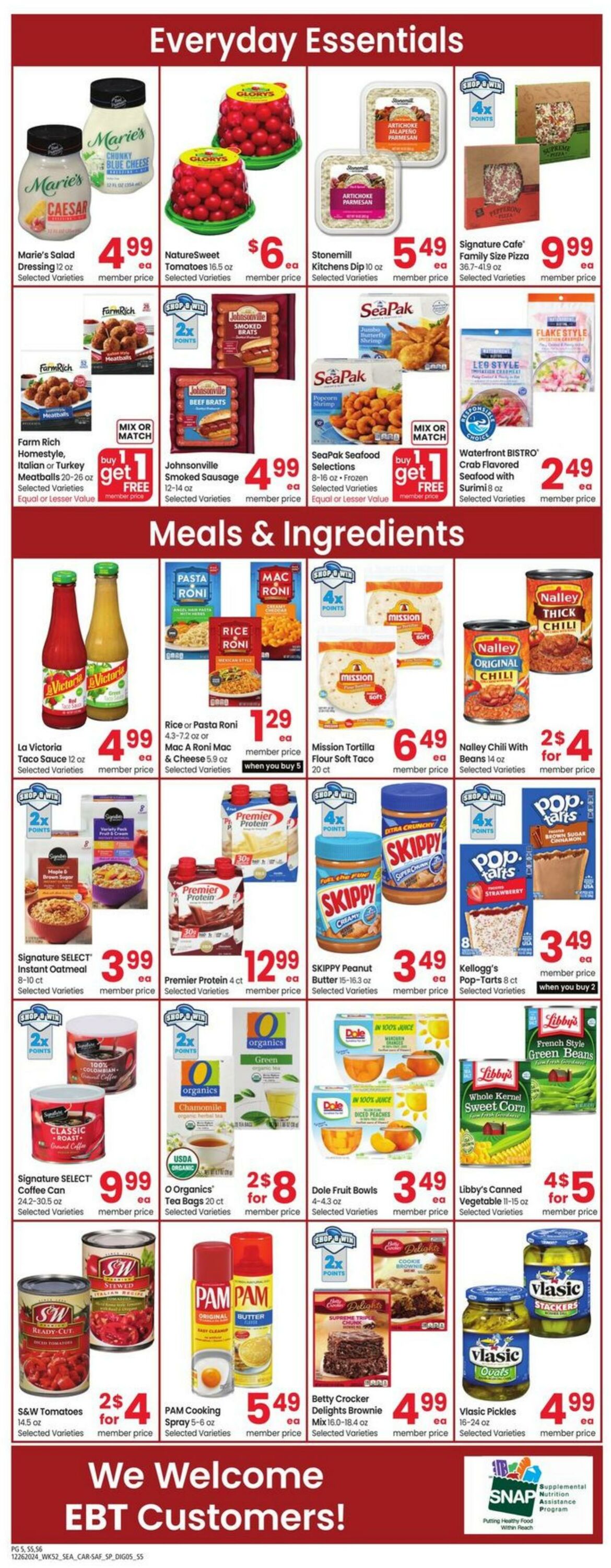 Weekly ad Carrs 12/26/2024 - 01/01/2025