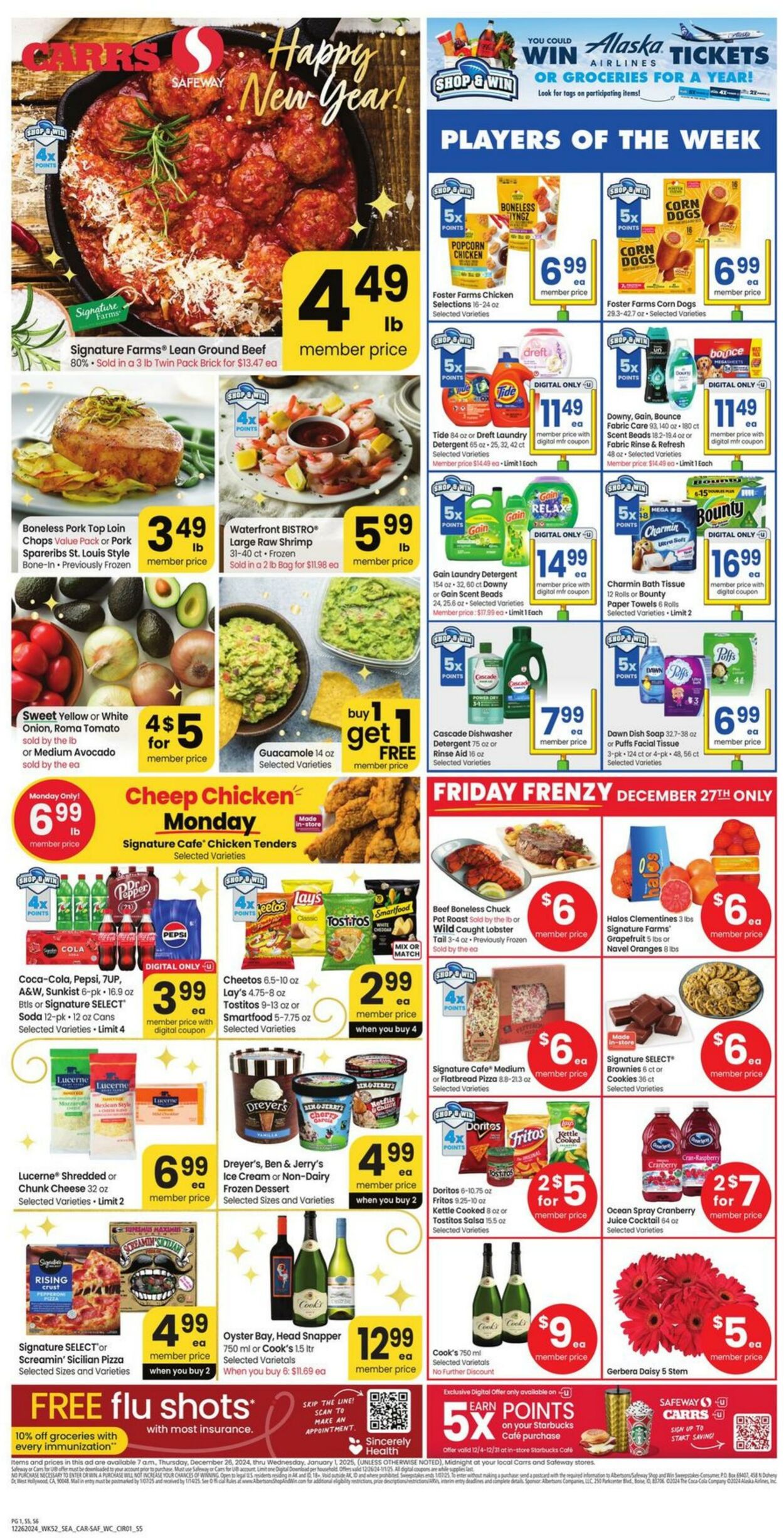 Weekly ad Carrs 12/26/2024 - 01/01/2025