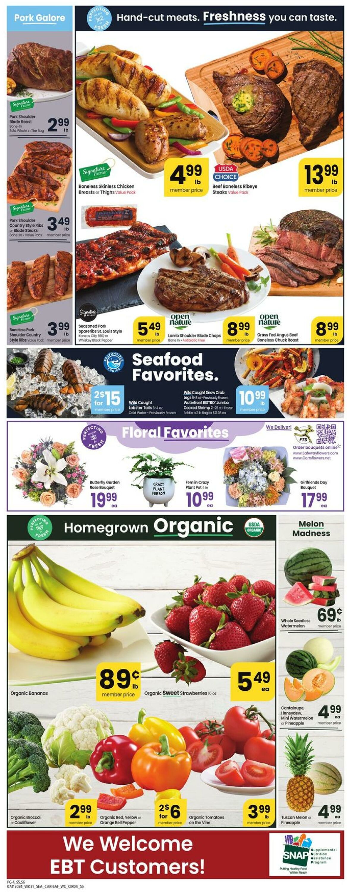 Weekly ad Carrs 07/31/2024 - 08/06/2024