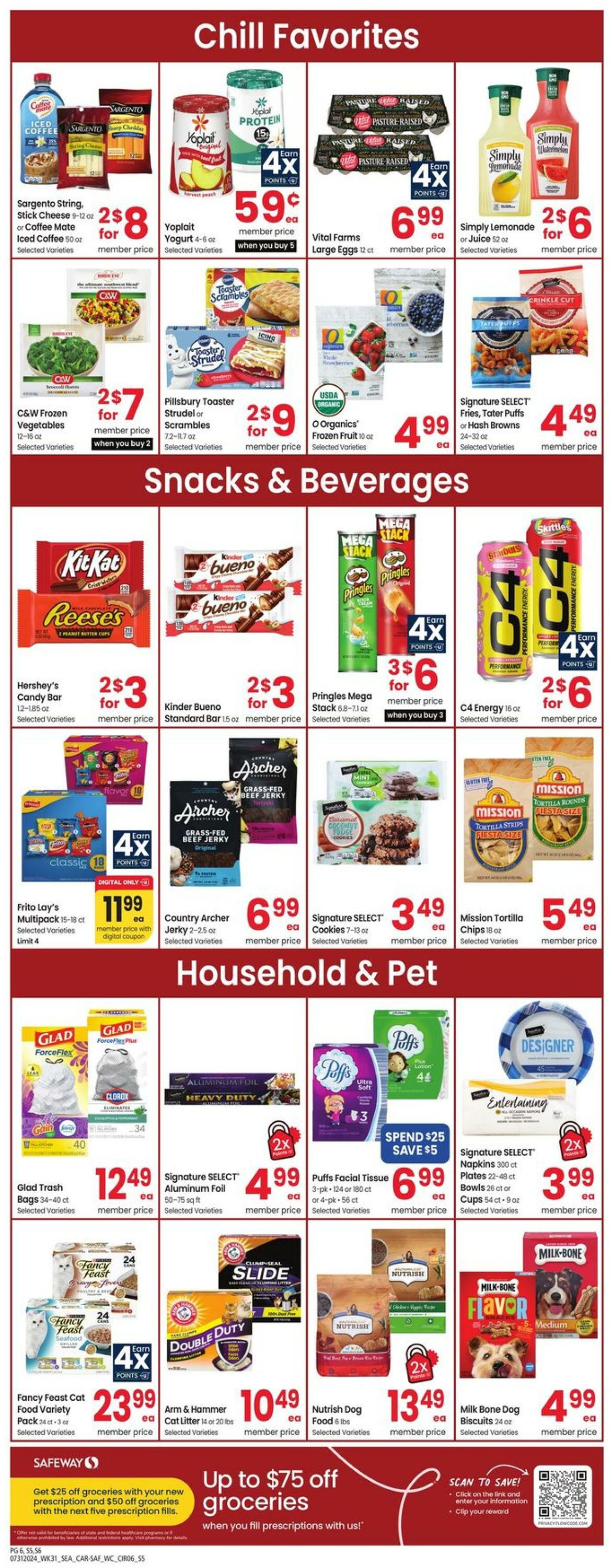 Weekly ad Carrs 07/31/2024 - 08/06/2024