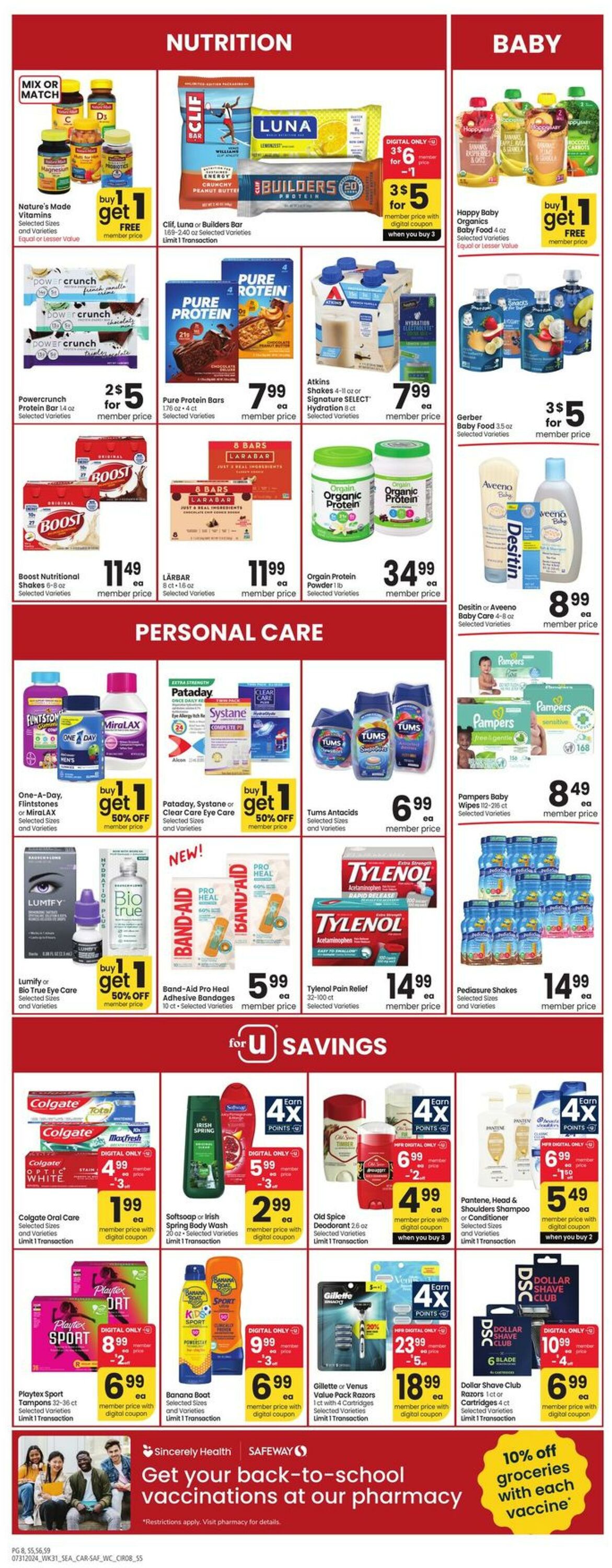 Weekly ad Carrs 07/31/2024 - 08/06/2024