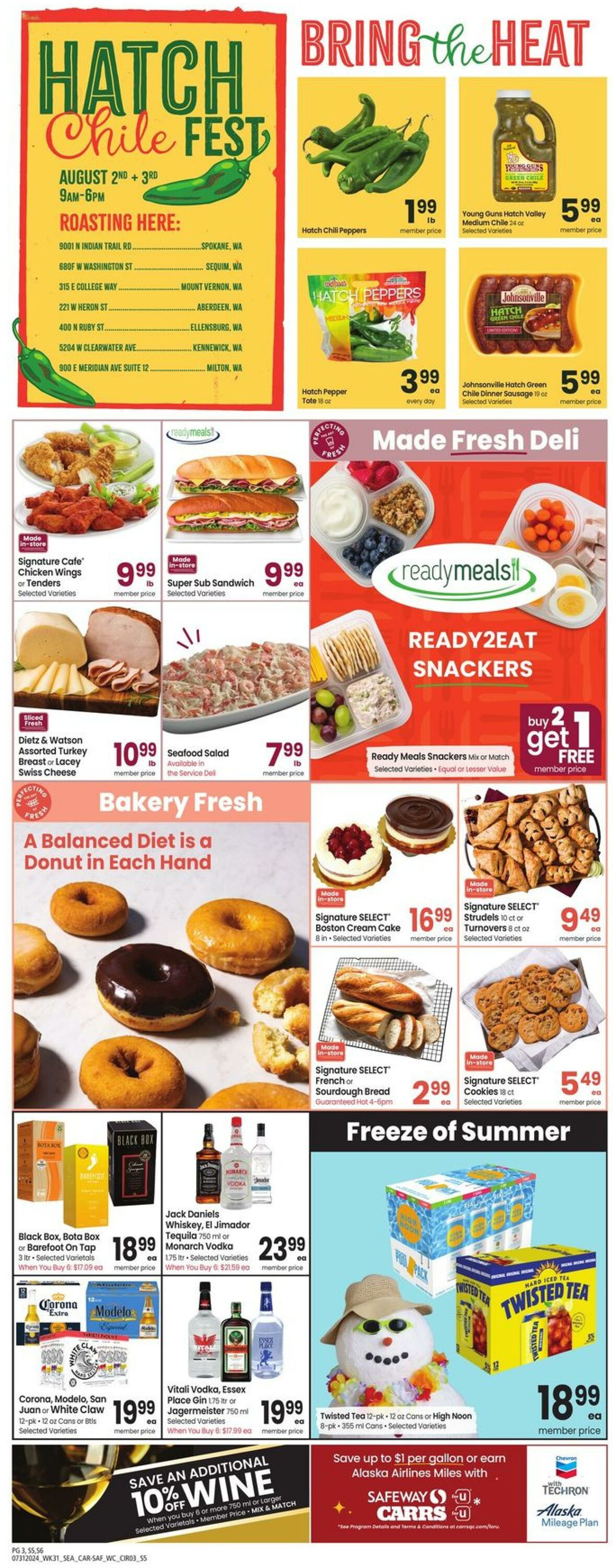 Weekly ad Carrs 07/31/2024 - 08/06/2024