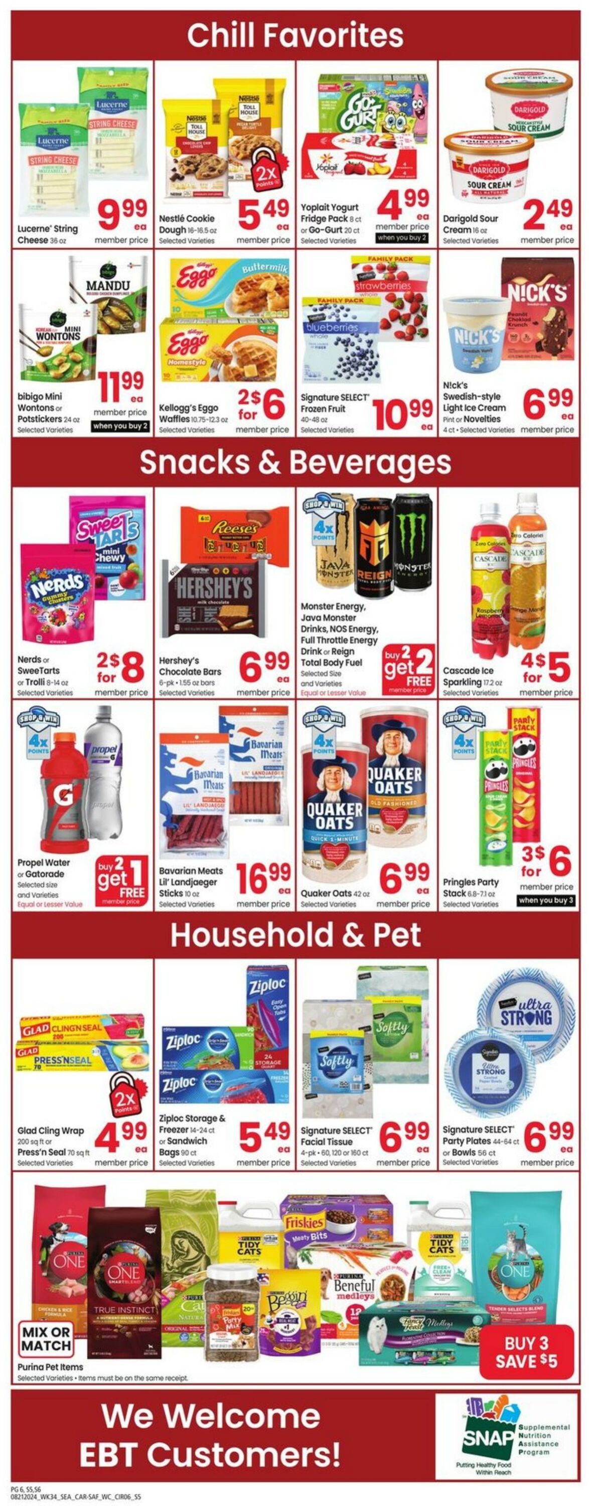 Weekly ad Carrs 08/21/2024 - 08/27/2024