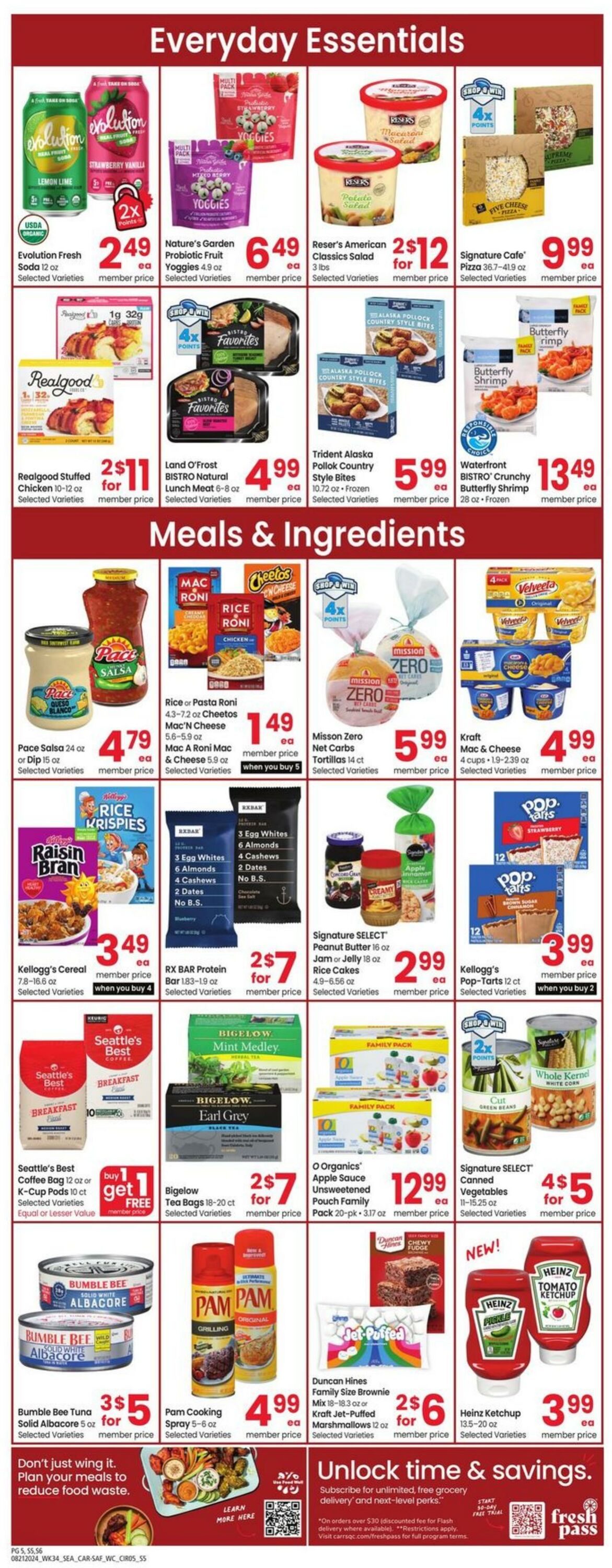 Weekly ad Carrs 08/21/2024 - 08/27/2024