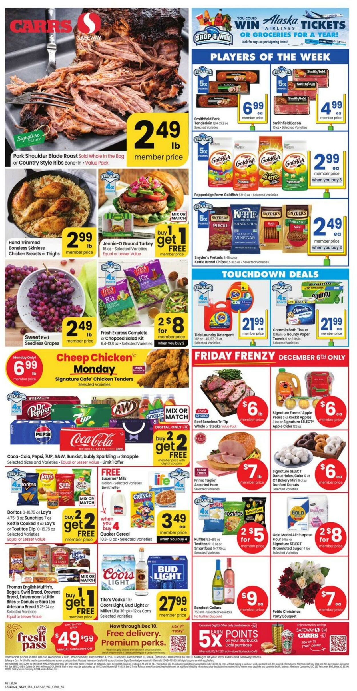 Weekly ad Carrs 12/04/2024 - 12/10/2024