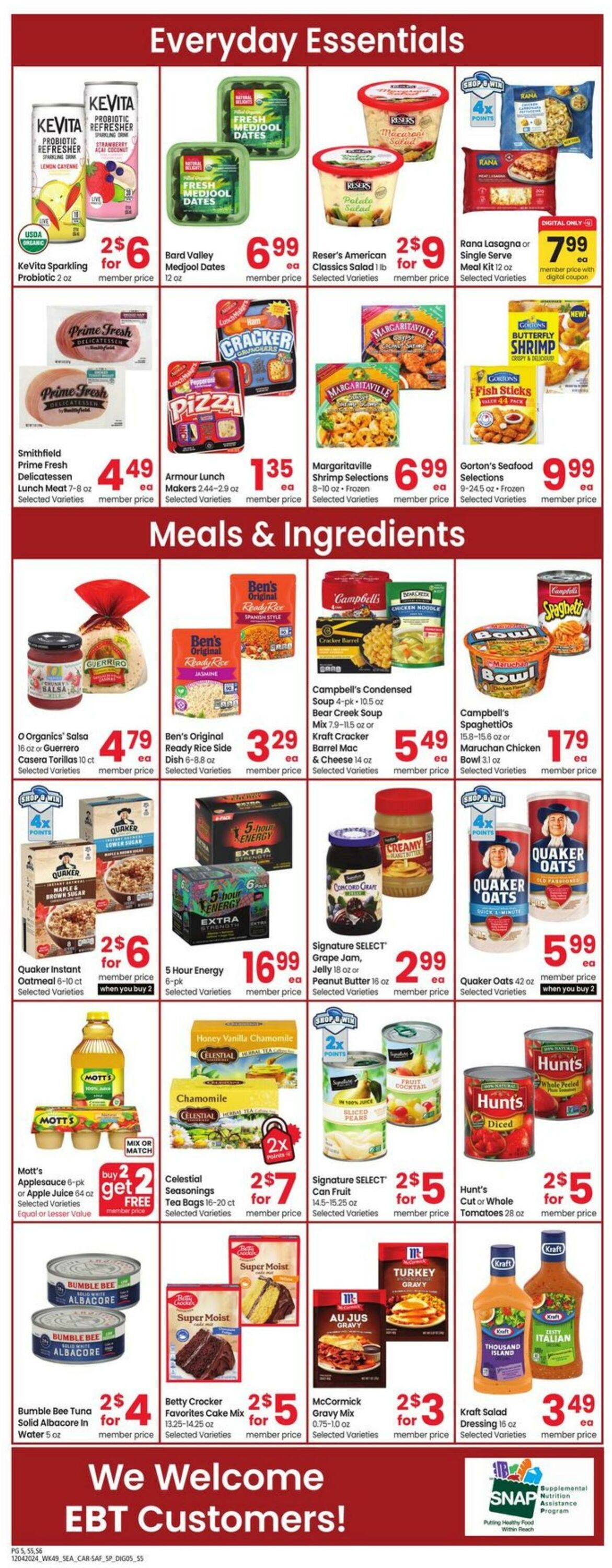 Weekly ad Carrs 12/04/2024 - 12/10/2024