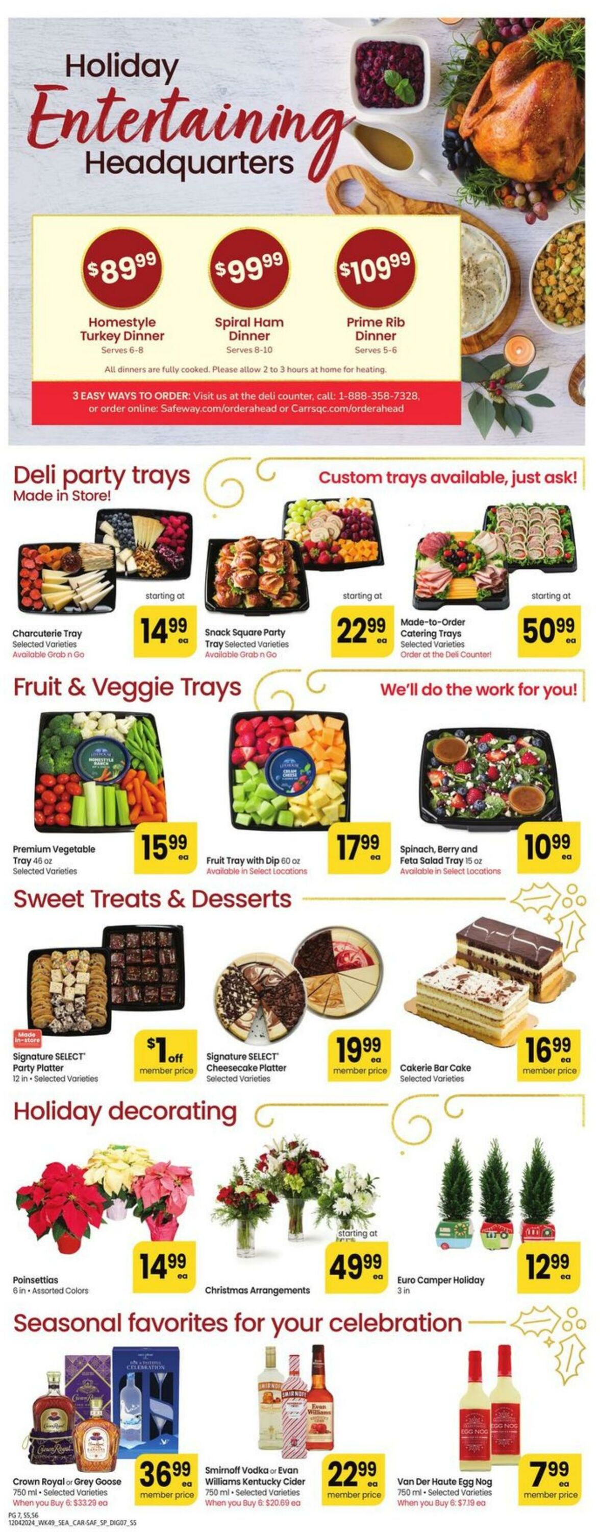 Weekly ad Carrs 12/04/2024 - 12/10/2024