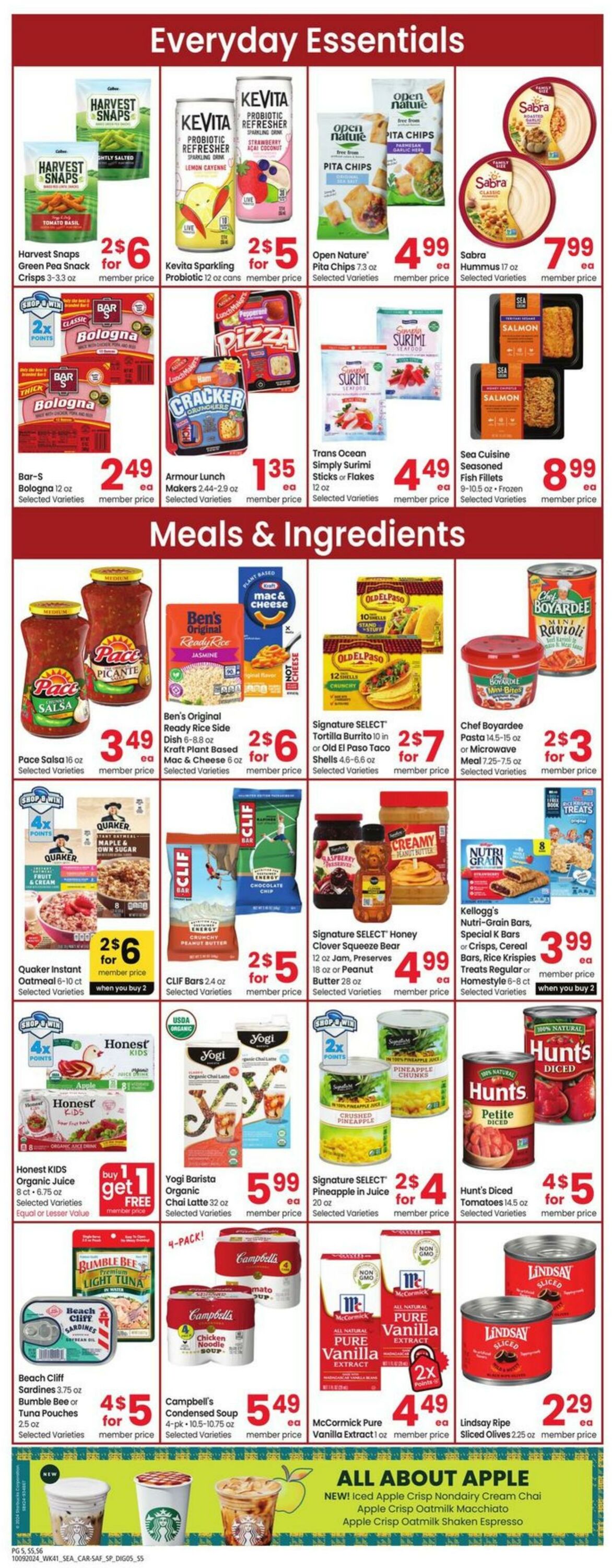 Weekly ad Carrs 10/09/2024 - 10/15/2024