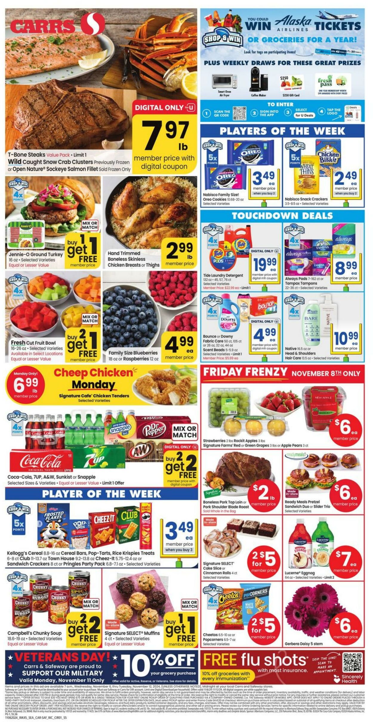 Weekly ad Carrs 11/06/2024 - 11/12/2024