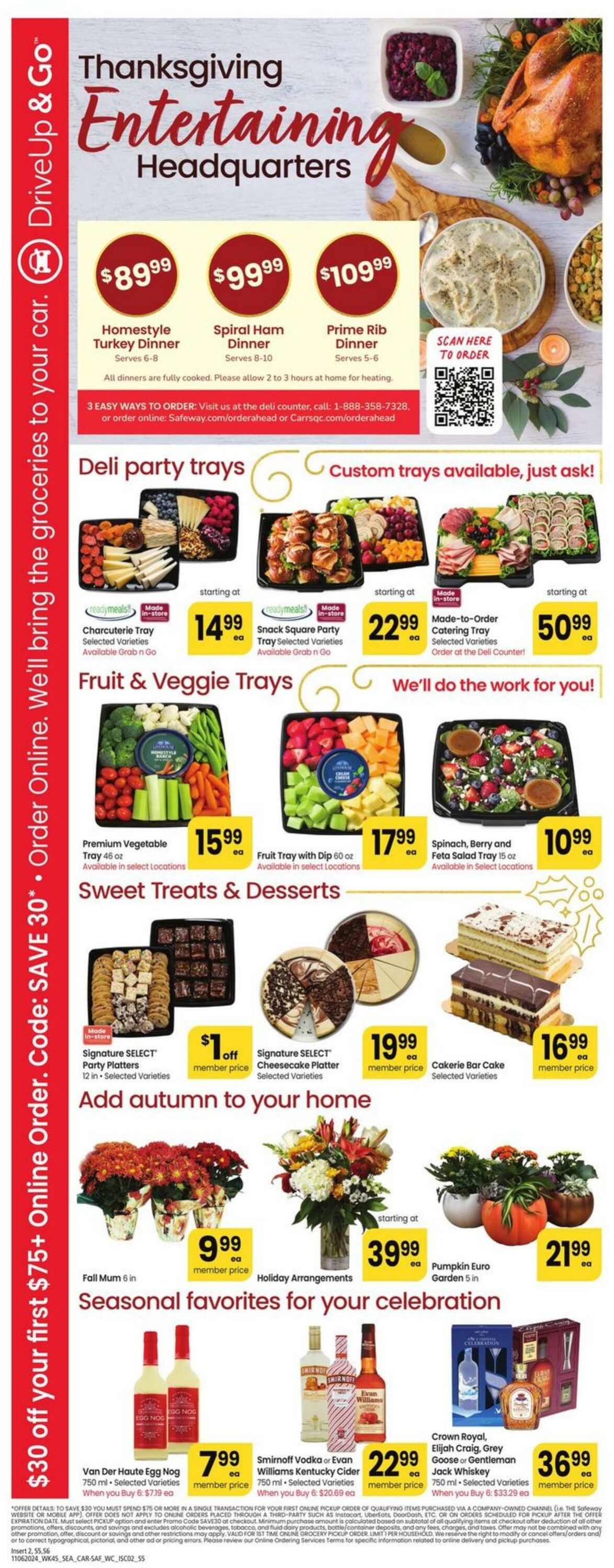 Weekly ad Carrs 11/06/2024 - 11/12/2024