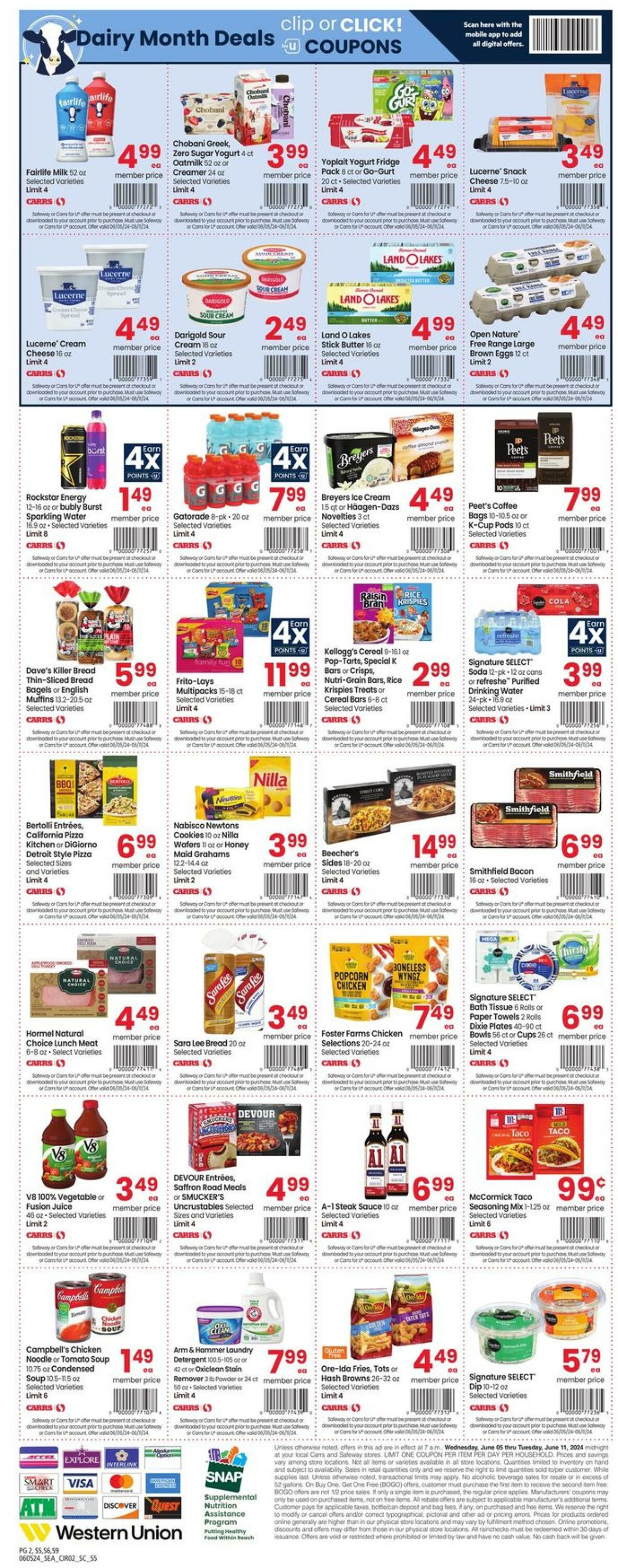 Weekly ad Carrs 06/05/2024 - 06/11/2024