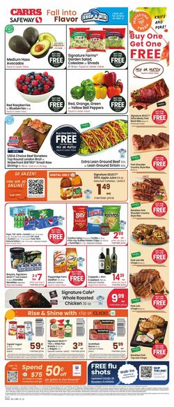 Weekly ad Carrs 10/19/2022-10/25/2022