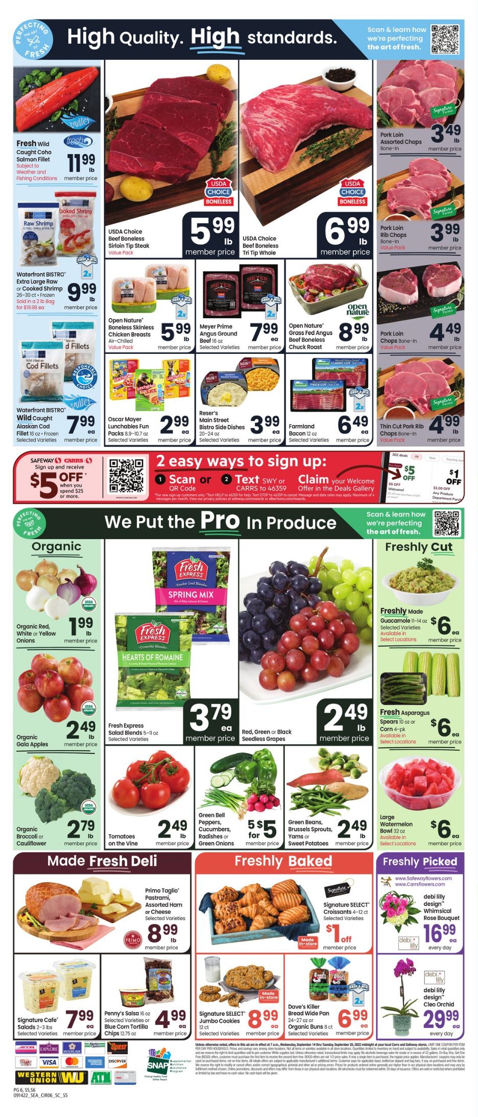 Weekly ad Carrs 09/14/2022 - 09/20/2022