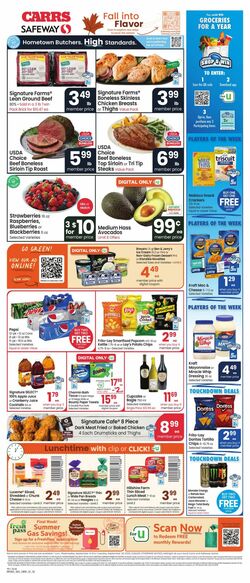 Weekly ad Carrs 09/14/2022-09/20/2022