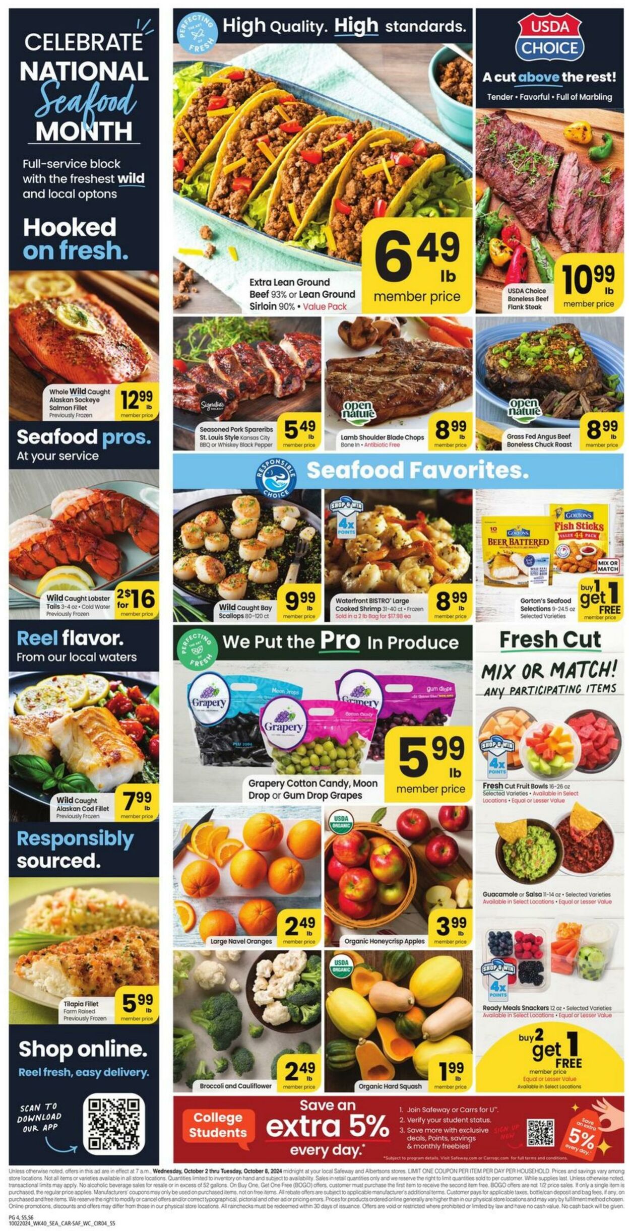 Weekly ad Carrs 10/02/2024 - 10/08/2024